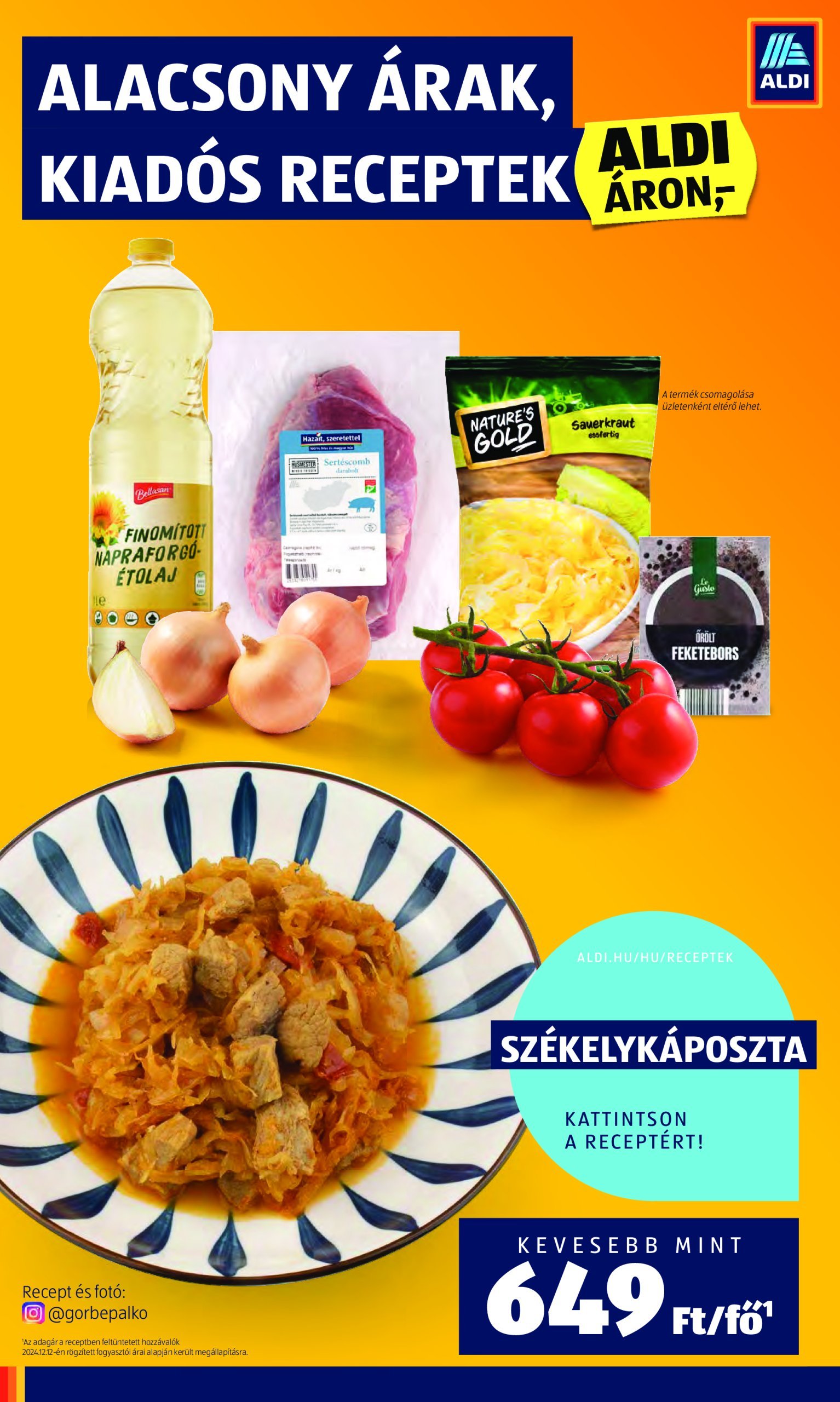 aldi - Aldi akciós újság, érvényes 12.12. - 12.18. - page: 44