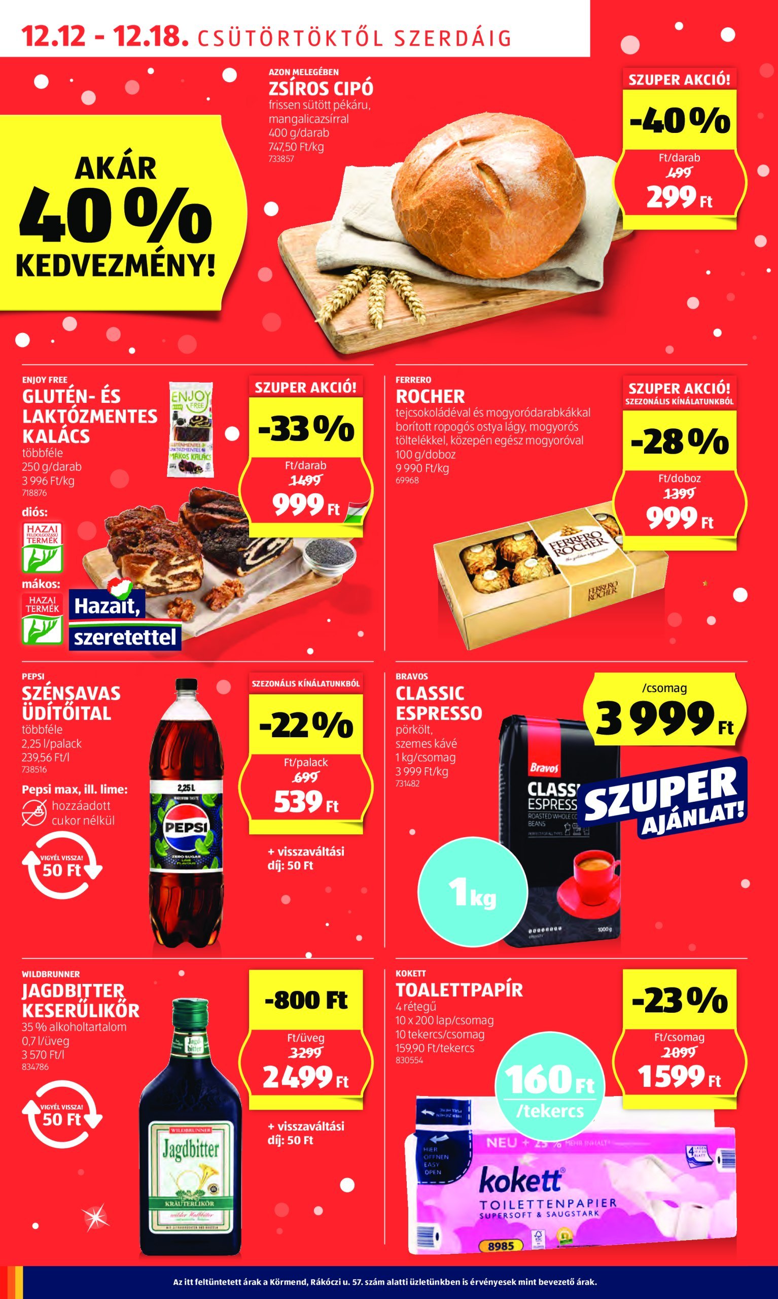 aldi - Aldi akciós újság, érvényes 12.12. - 12.18. - page: 6