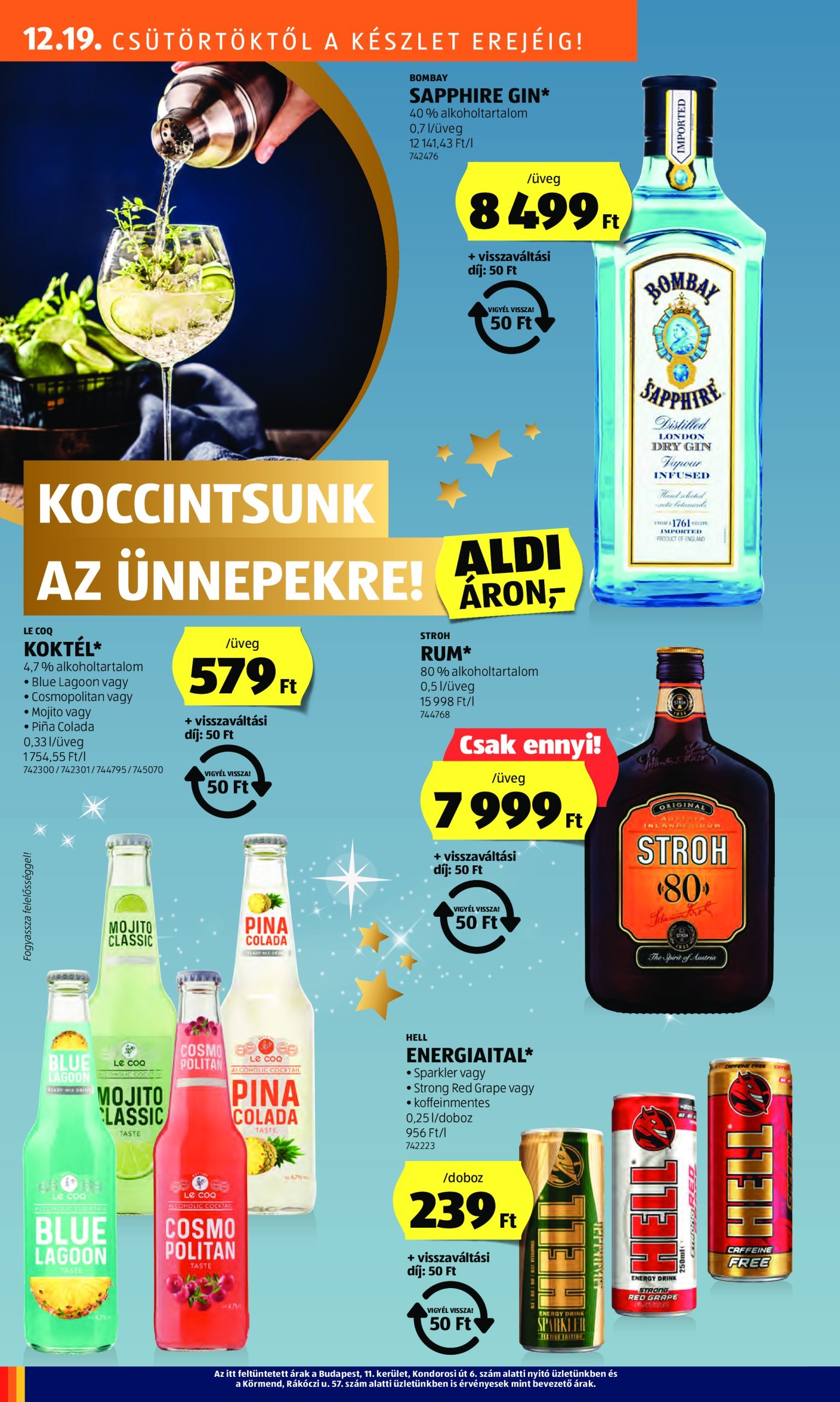 aldi - Aldi akciós újság, érvényes 12.19. - 12.24. - page: 22