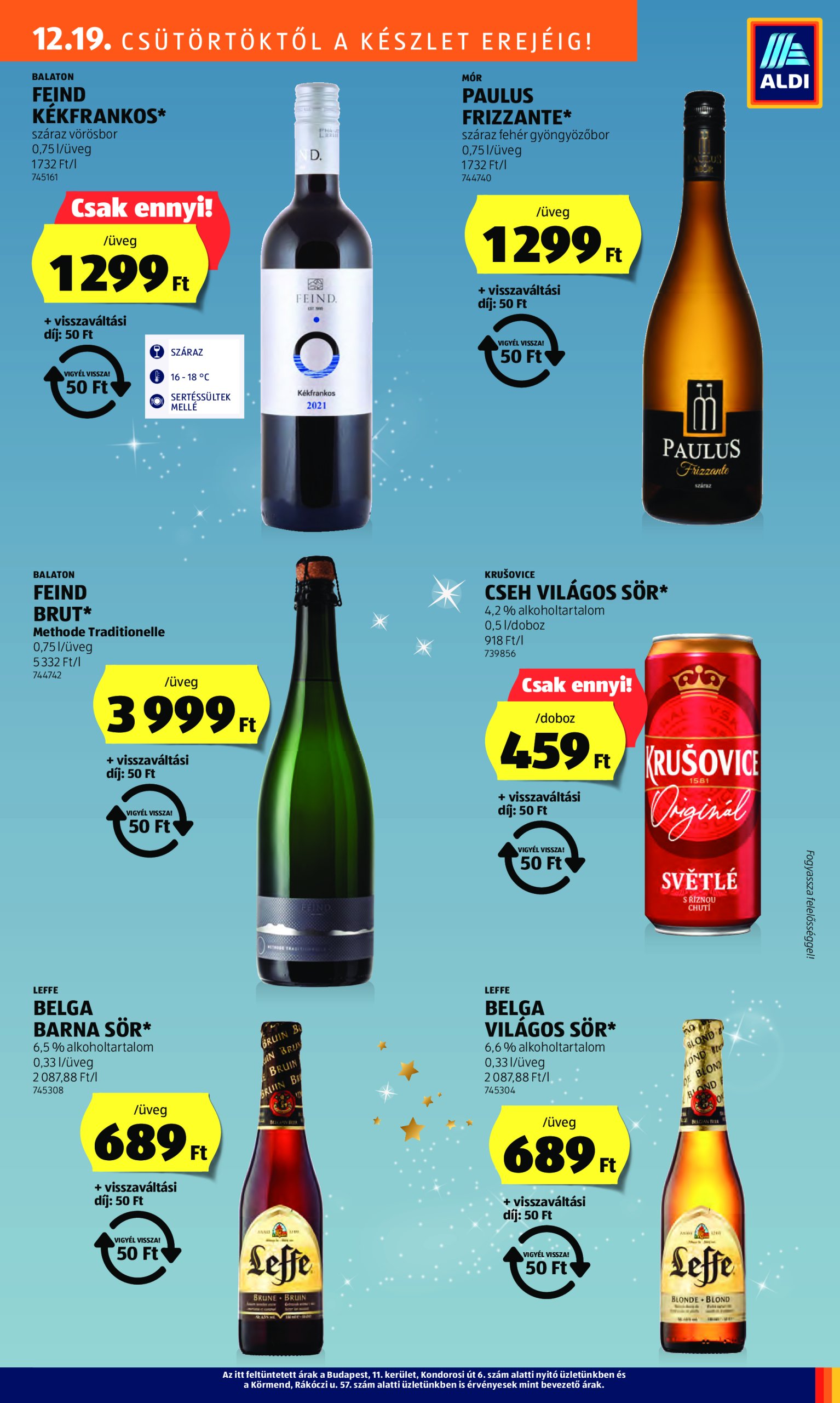 aldi - Aldi akciós újság, érvényes 12.19. - 12.24. - page: 23