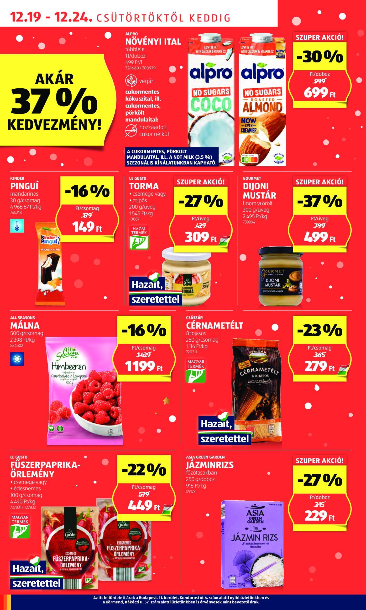 aldi - Aldi akciós újság, érvényes 12.19. - 12.24. - page: 6