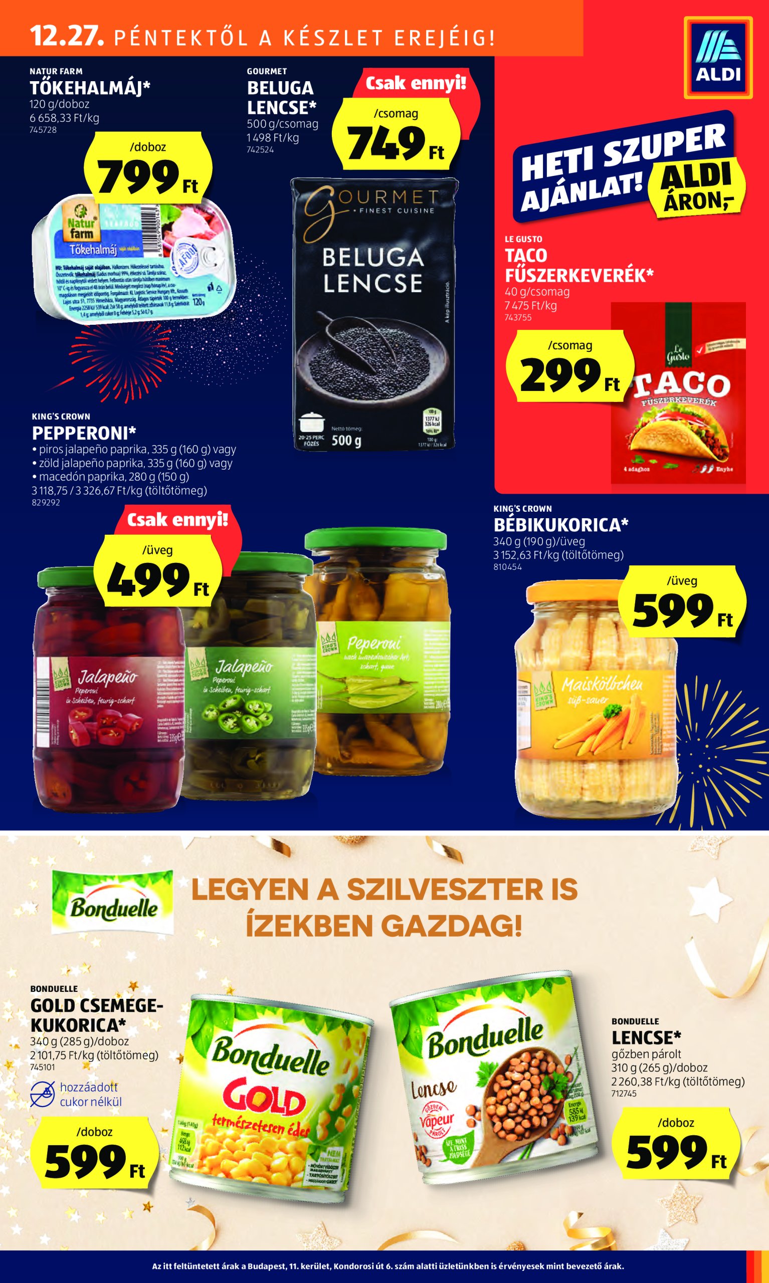 aldi - Aldi akciós újság, érvényes 12.27. - 12.31. - page: 13