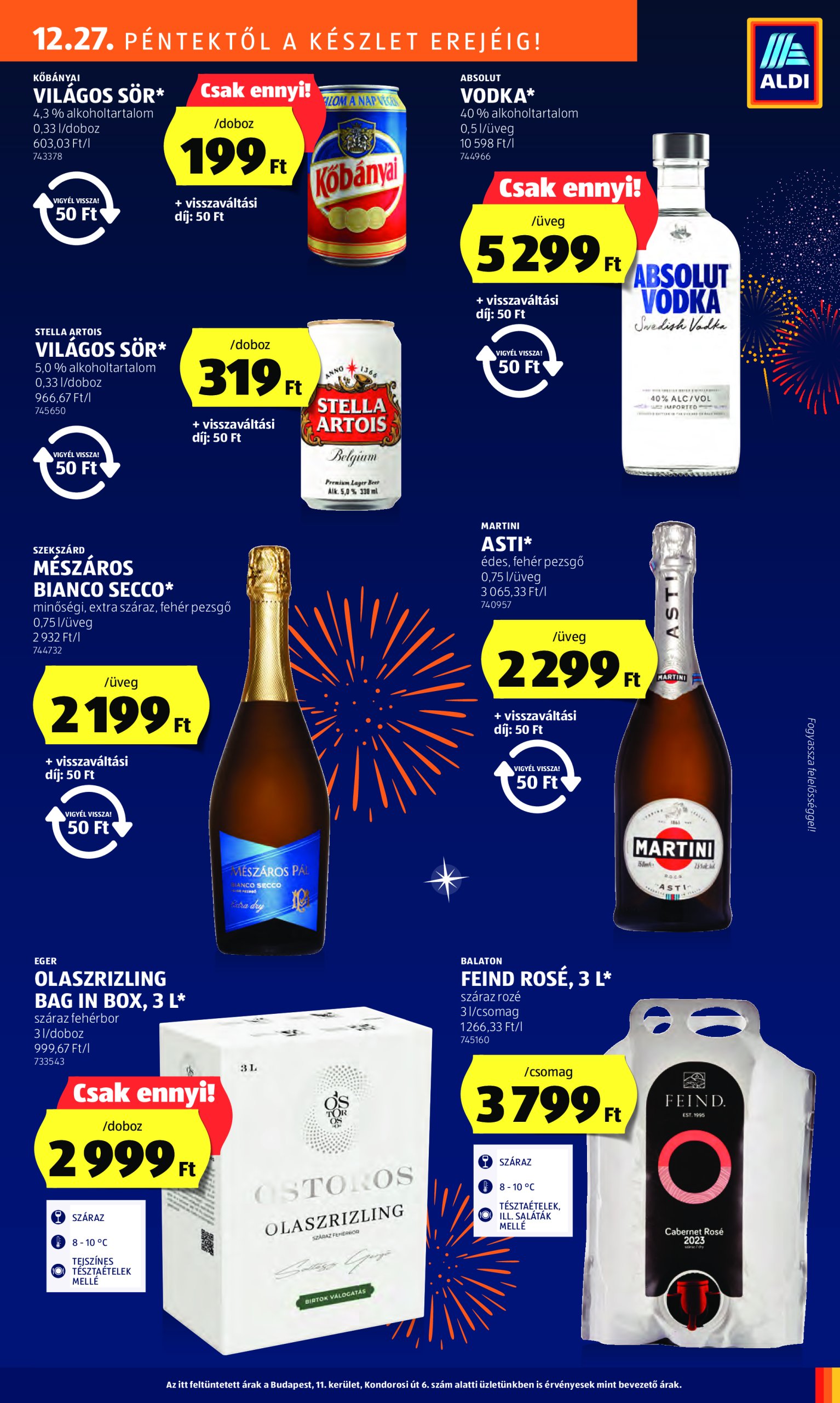 aldi - Aldi akciós újság, érvényes 12.27. - 12.31. - page: 15