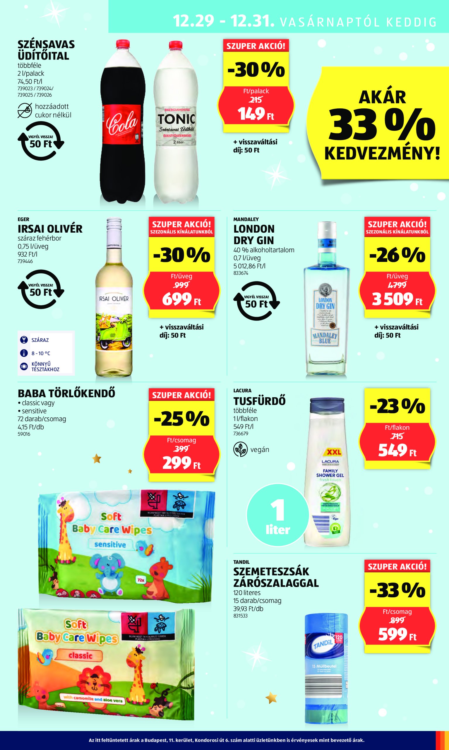 aldi - Aldi akciós újság, érvényes 12.27. - 12.31. - page: 29