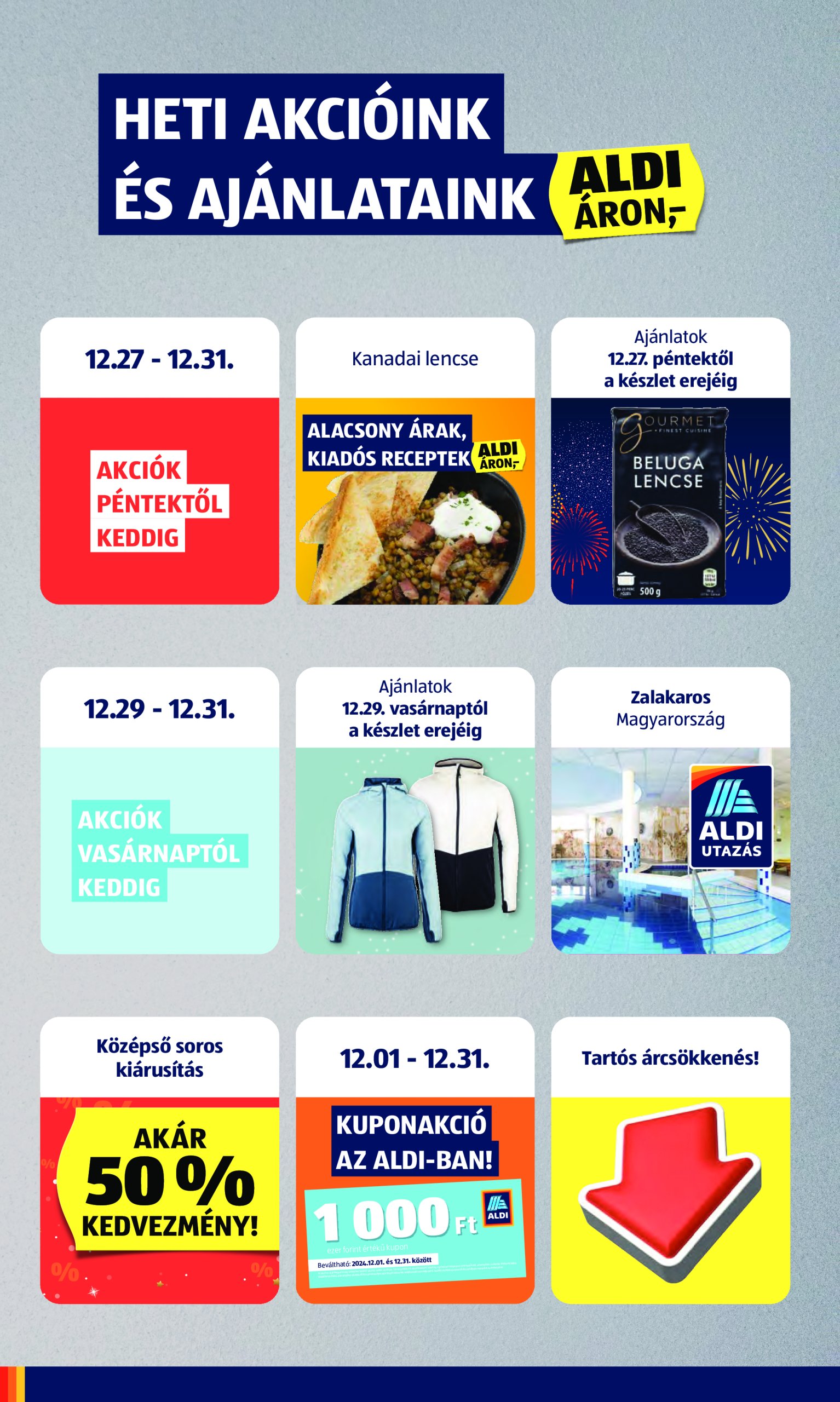 aldi - Aldi akciós újság, érvényes 12.27. - 12.31. - page: 2