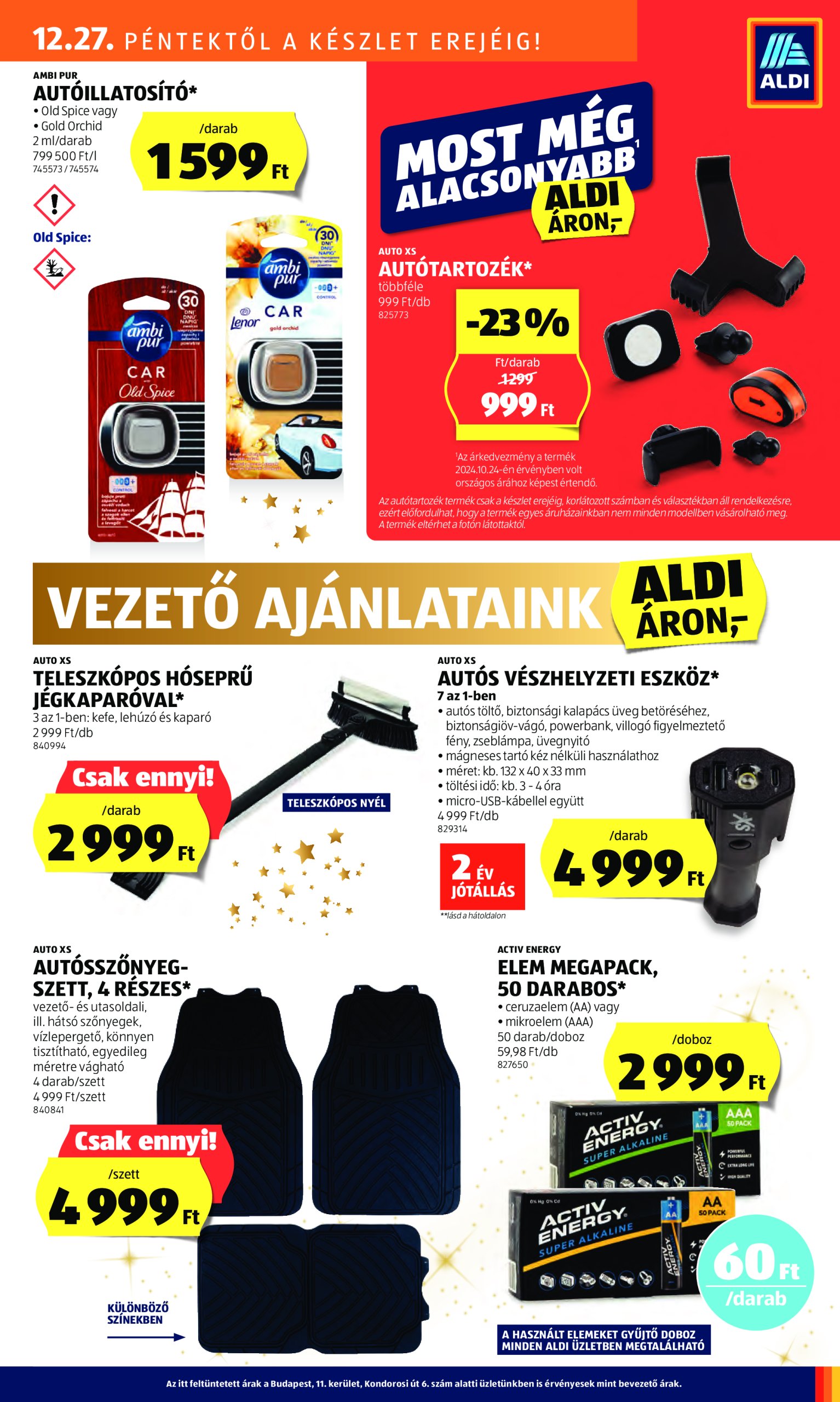 aldi - Aldi akciós újság, érvényes 12.27. - 12.31. - page: 19