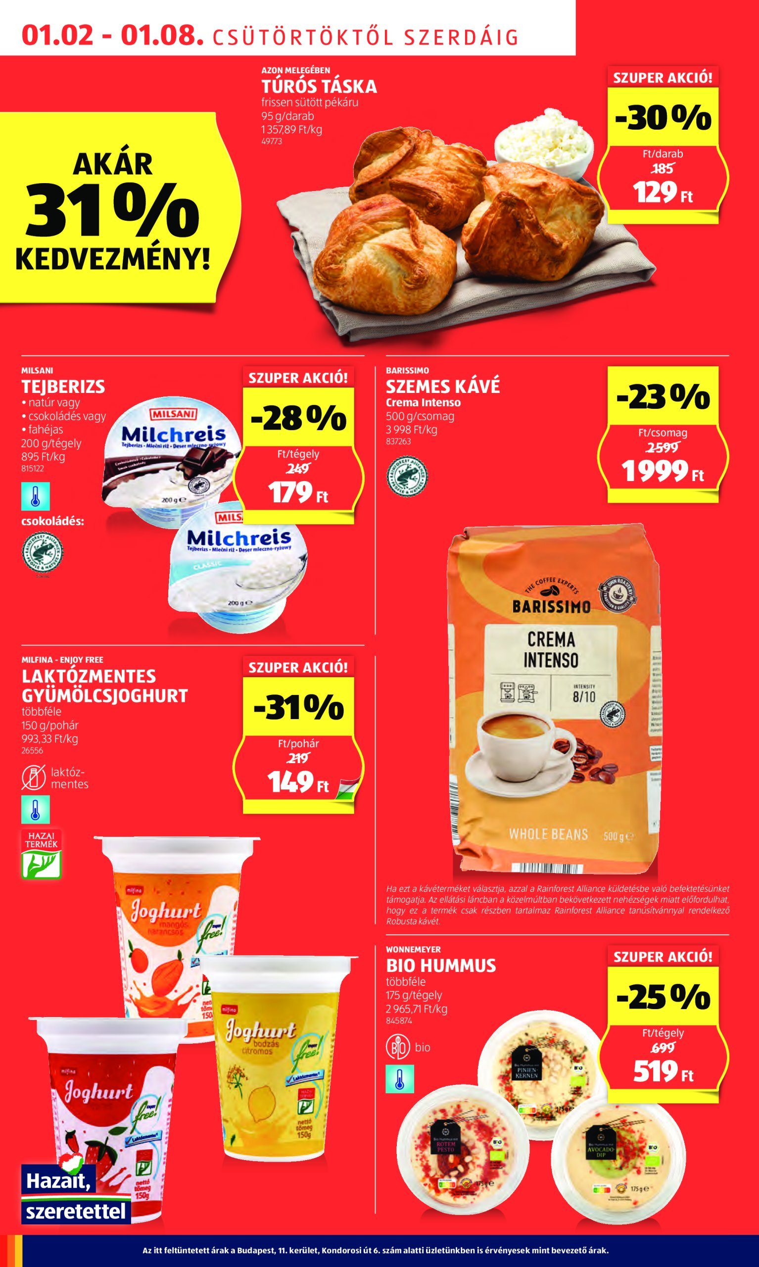 aldi - Aldi akciós újság, érvényes 01.02. - 01.08. - page: 6