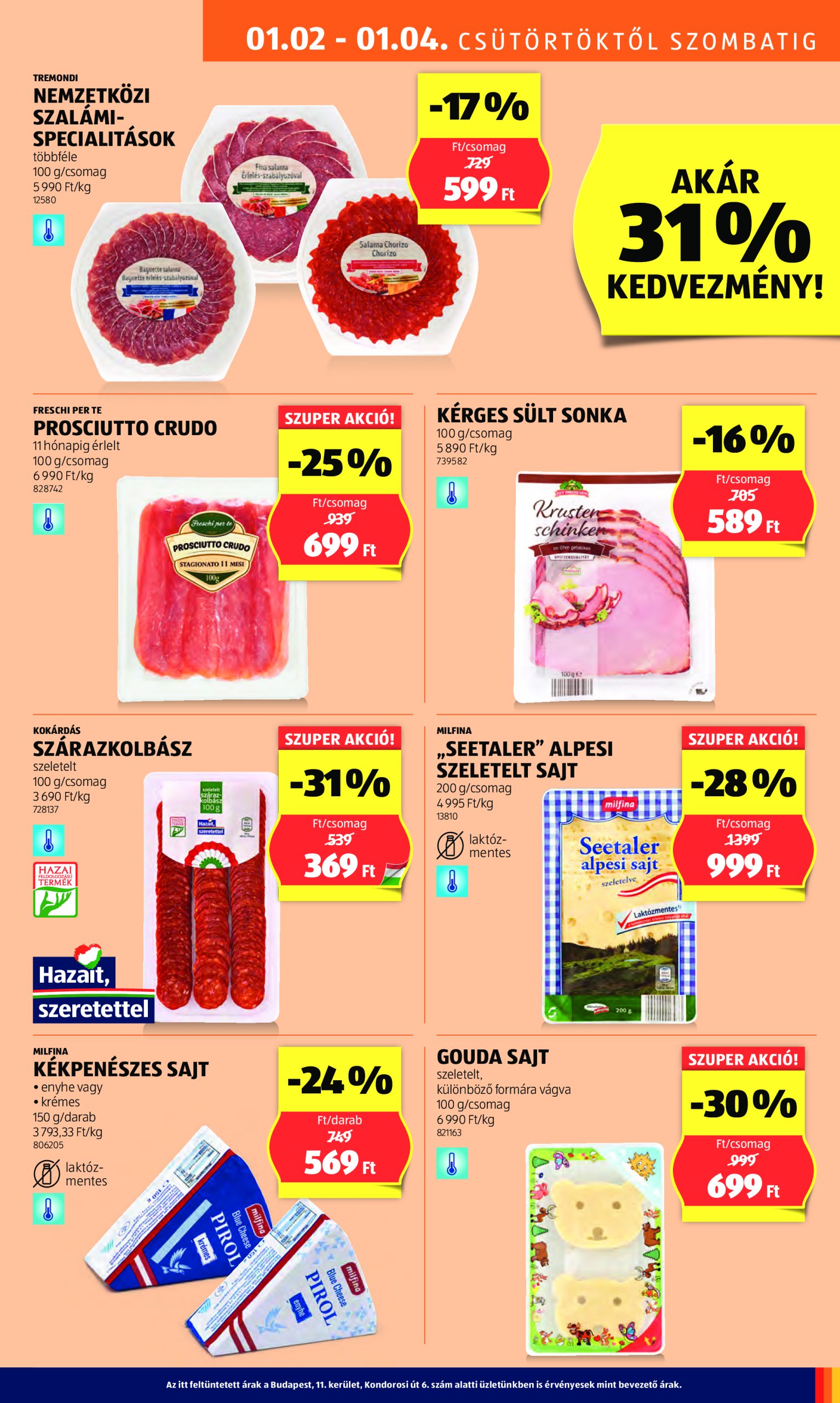 aldi - Aldi akciós újság, érvényes 01.02. - 01.08. - page: 13