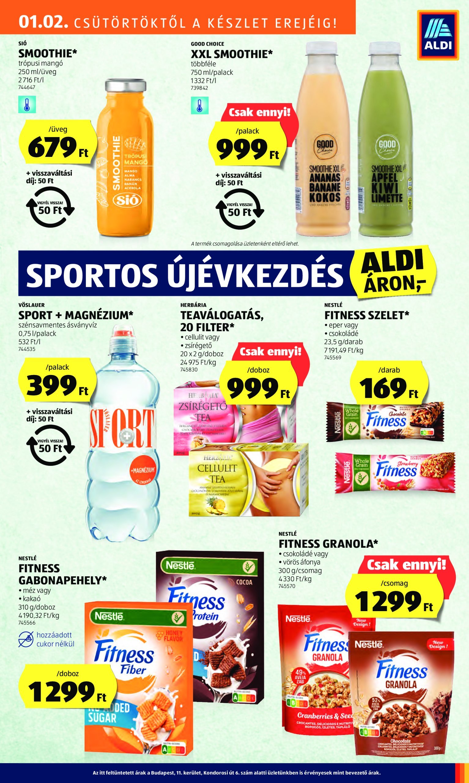 aldi - Aldi akciós újság, érvényes 01.02. - 01.08. - page: 19