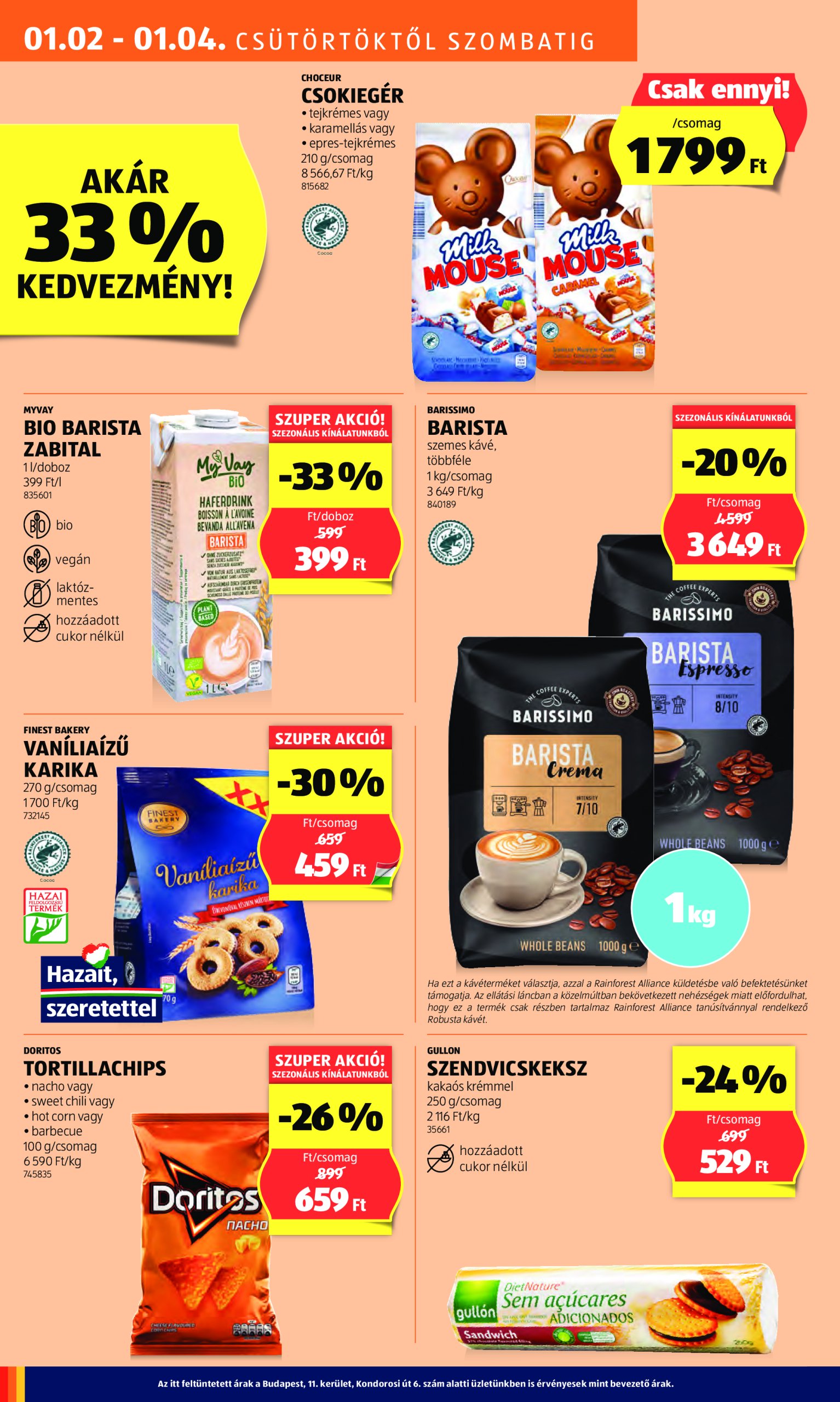 aldi - Aldi akciós újság, érvényes 01.02. - 01.08. - page: 16