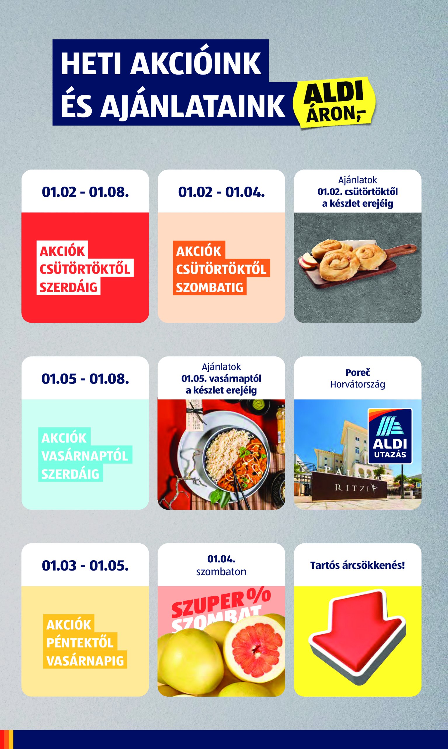 aldi - Aldi akciós újság, érvényes 01.02. - 01.08. - page: 2