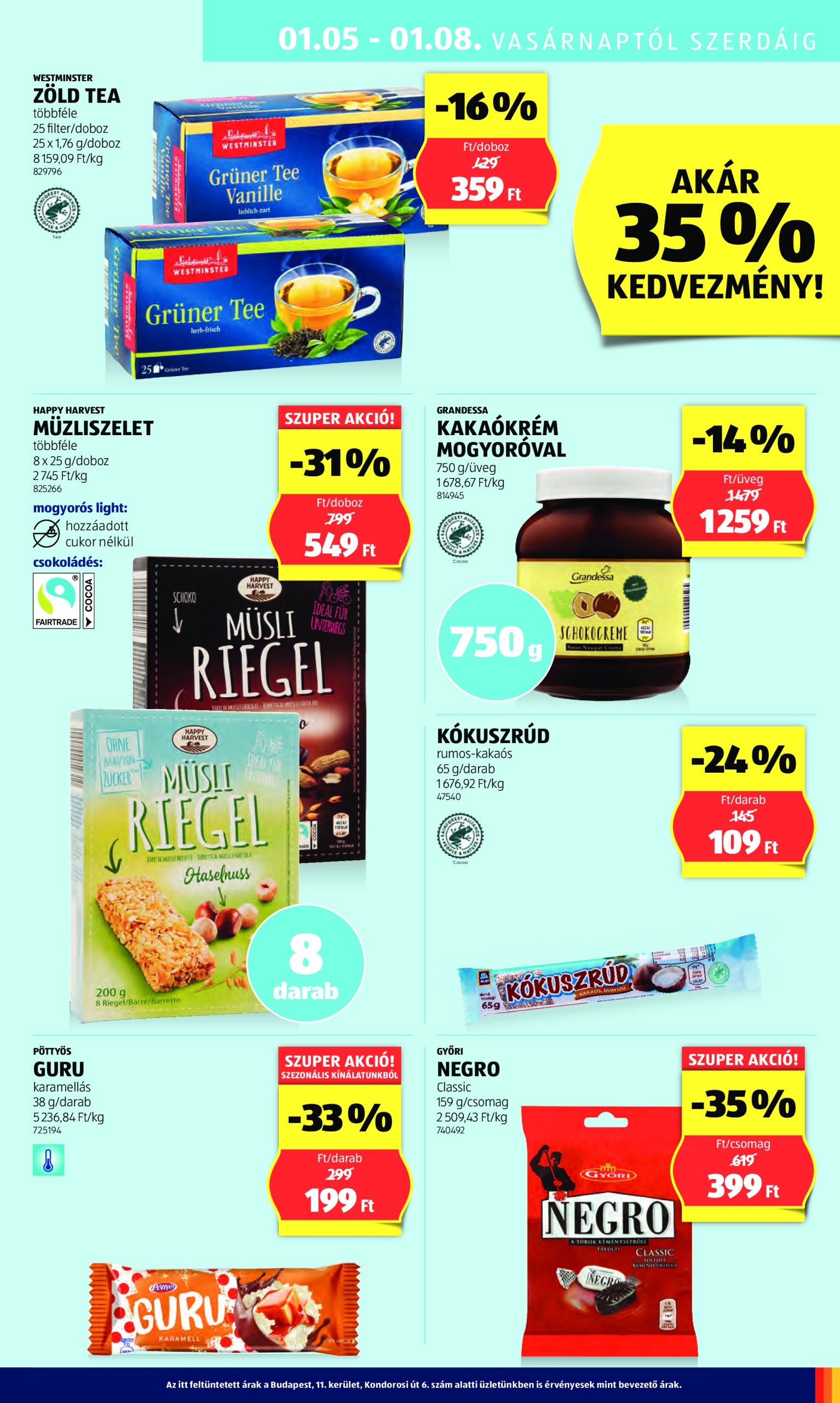 aldi - Aldi akciós újság, érvényes 01.02. - 01.08. - page: 29