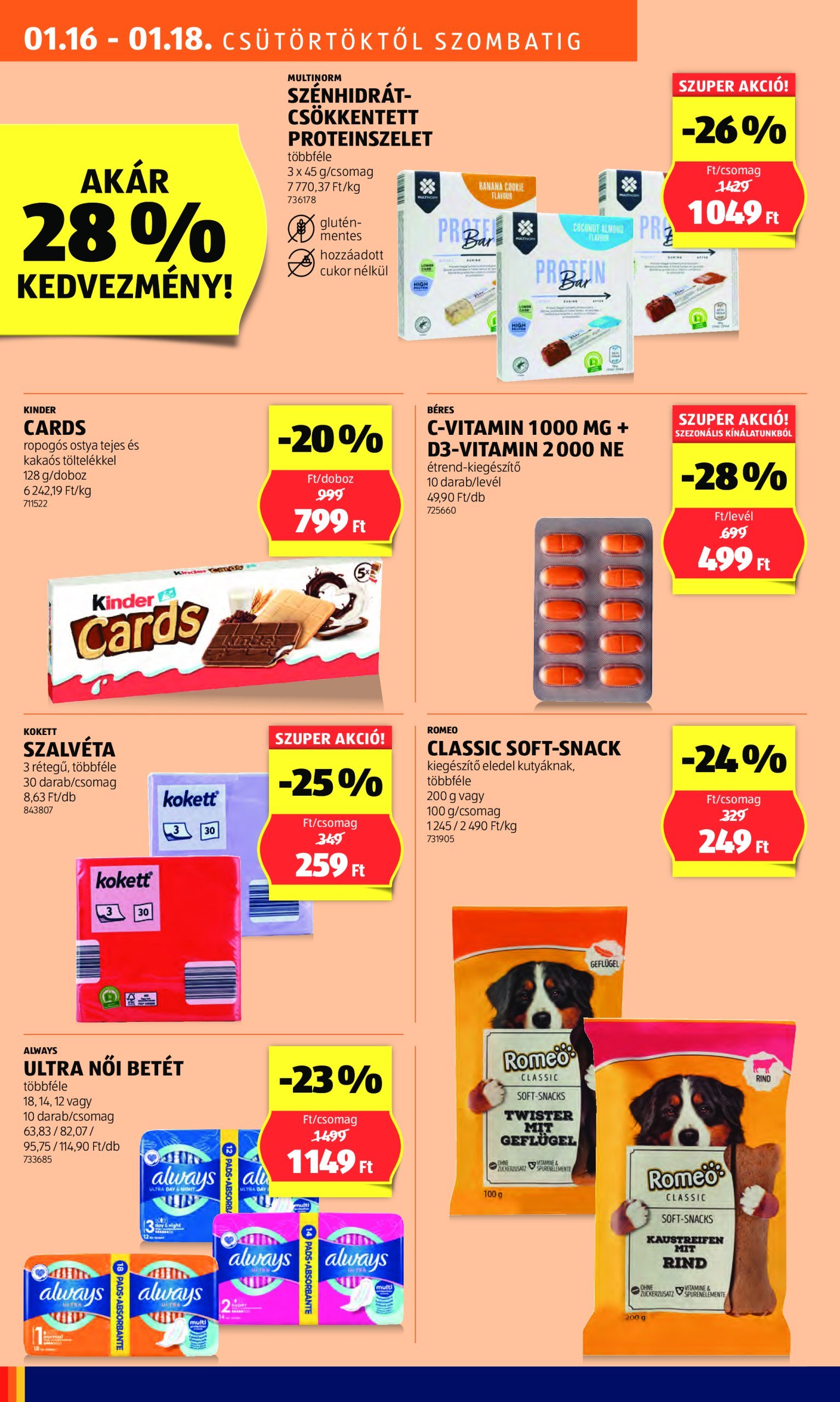 aldi - Aldi akciós újság, érvényes 01.16. - 01.22. - page: 16