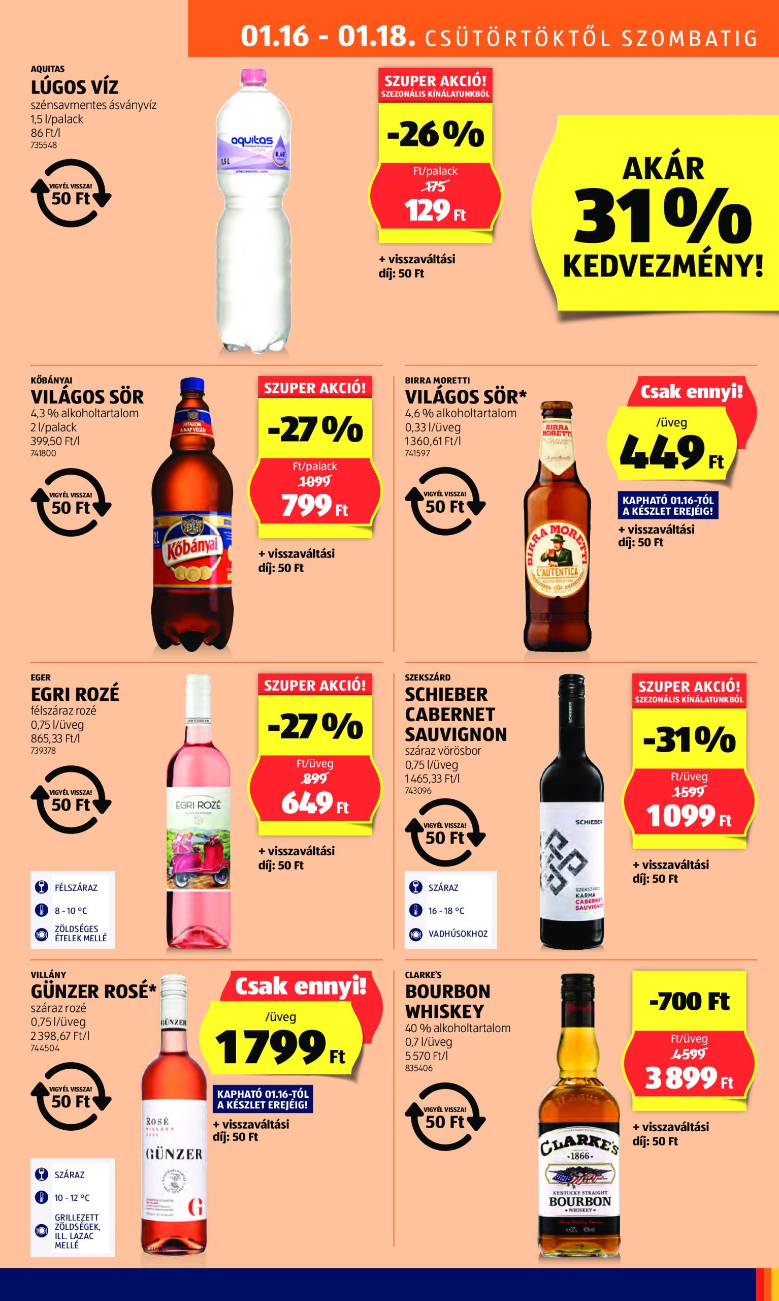 aldi - Aldi akciós újság, érvényes 01.16. - 01.22. - page: 17