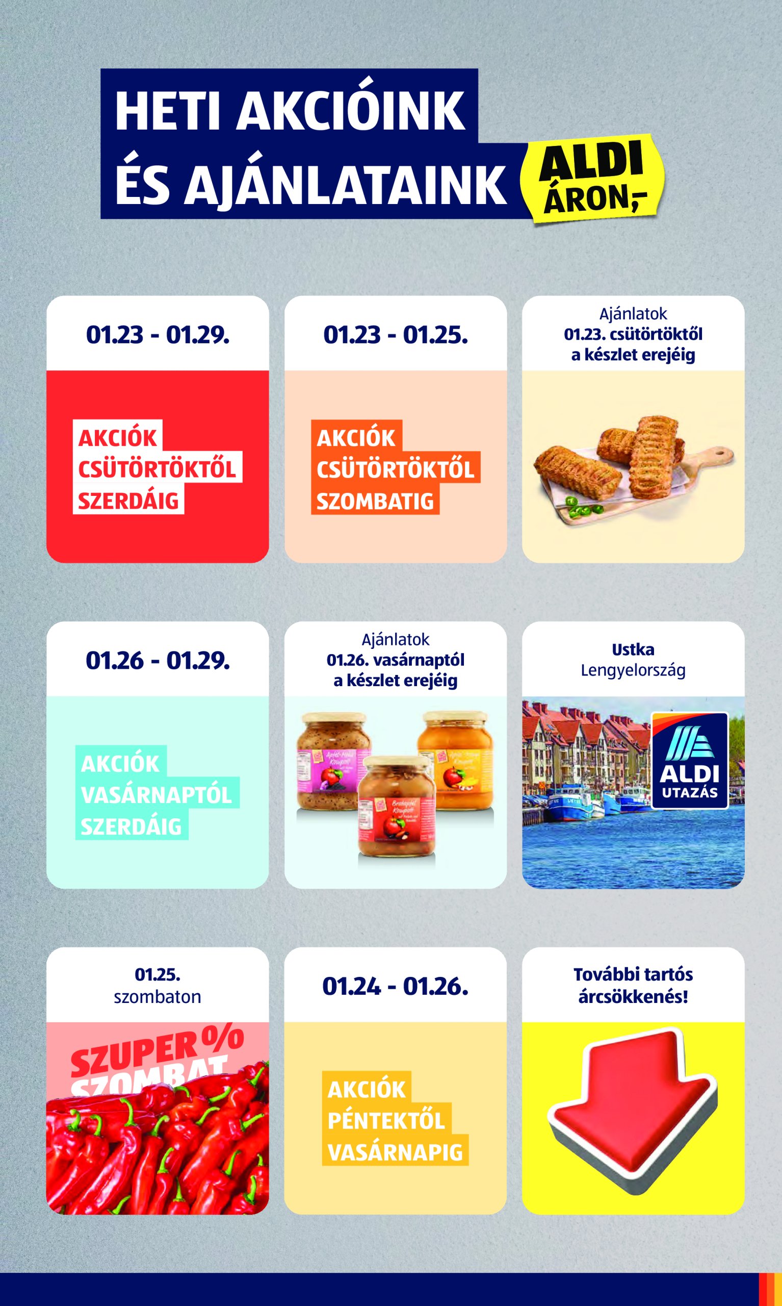 aldi - Aldi akciós újság, érvényes 01.23. - 01.29. - page: 3