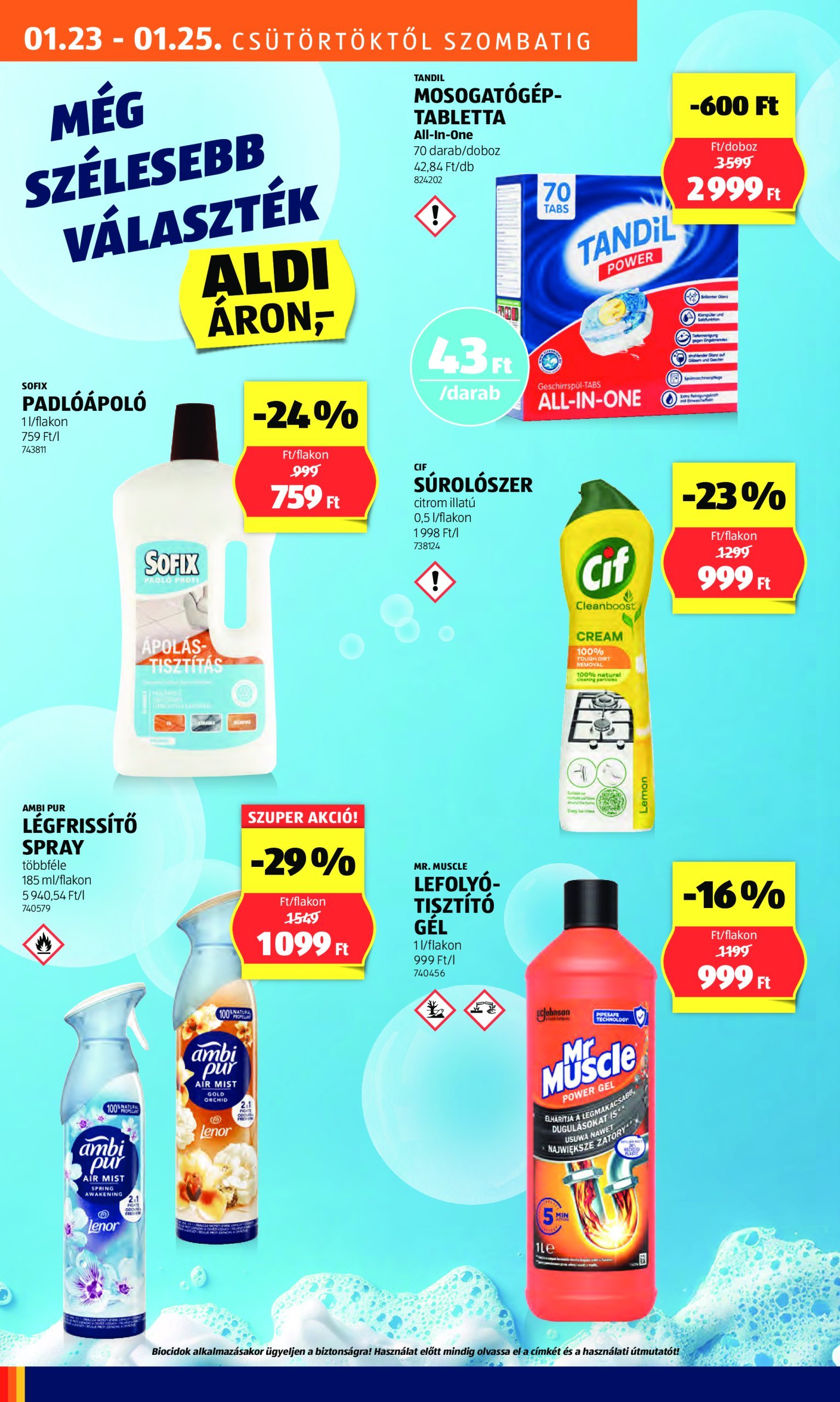 aldi - Aldi akciós újság, érvényes 01.23. - 01.29. - page: 24