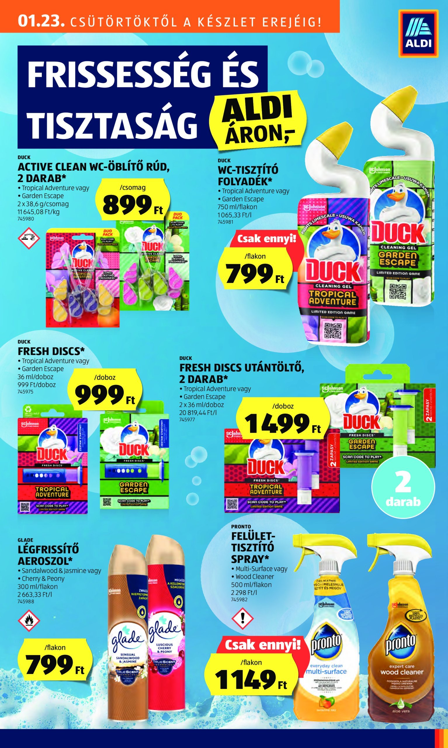 aldi - Aldi akciós újság, érvényes 01.23. - 01.29. - page: 23