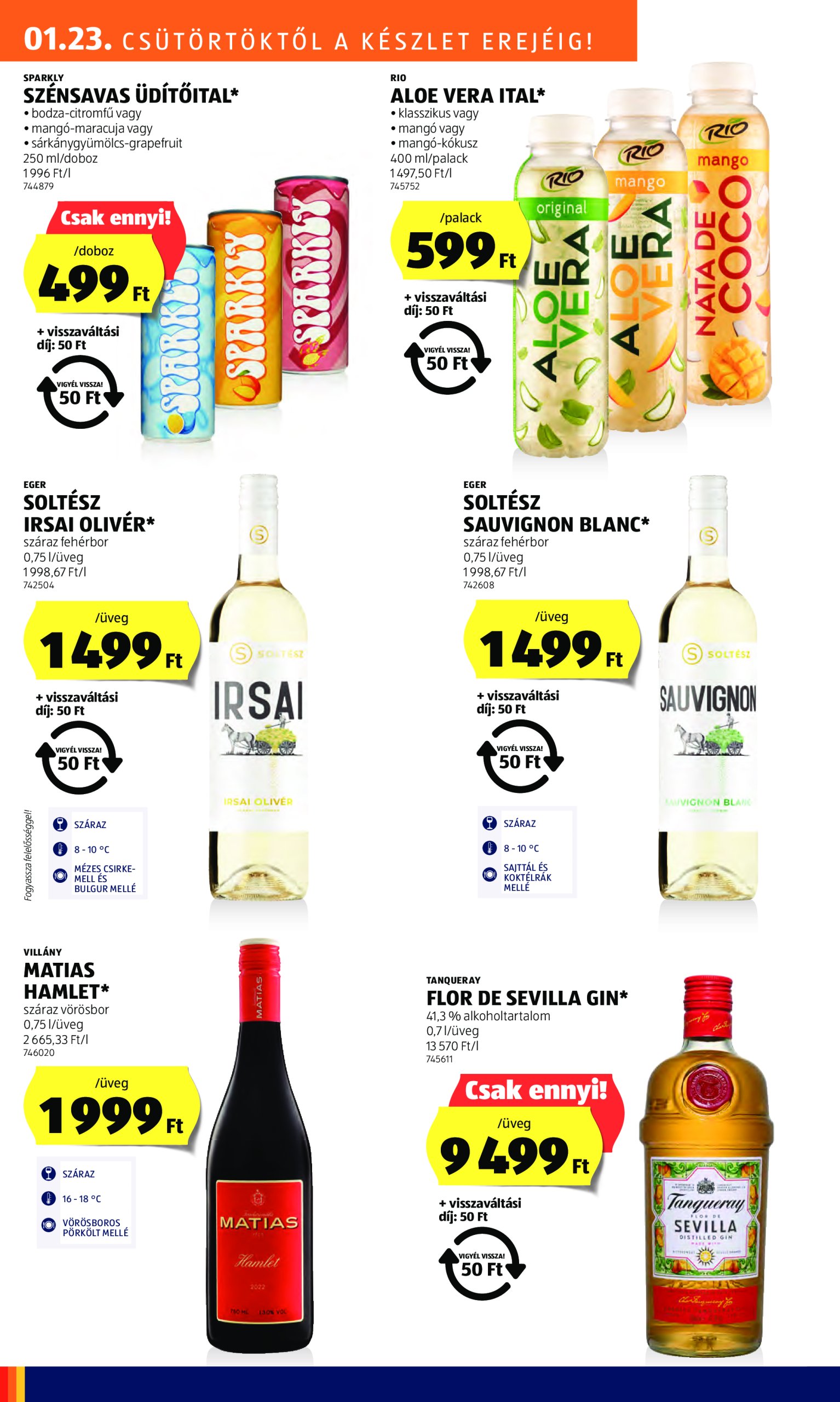 aldi - Aldi akciós újság, érvényes 01.23. - 01.29. - page: 22