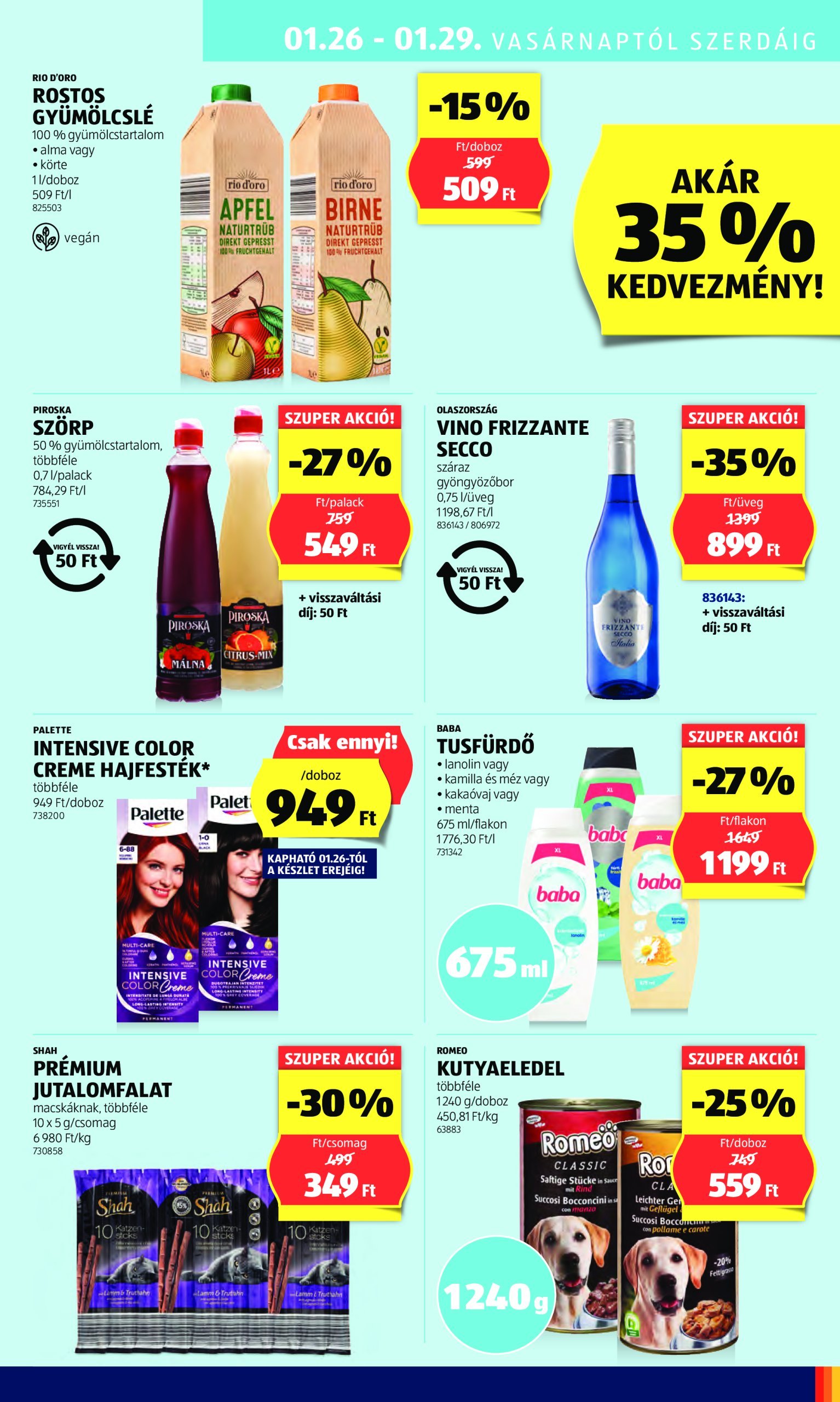 aldi - Aldi akciós újság, érvényes 01.23. - 01.29. - page: 39