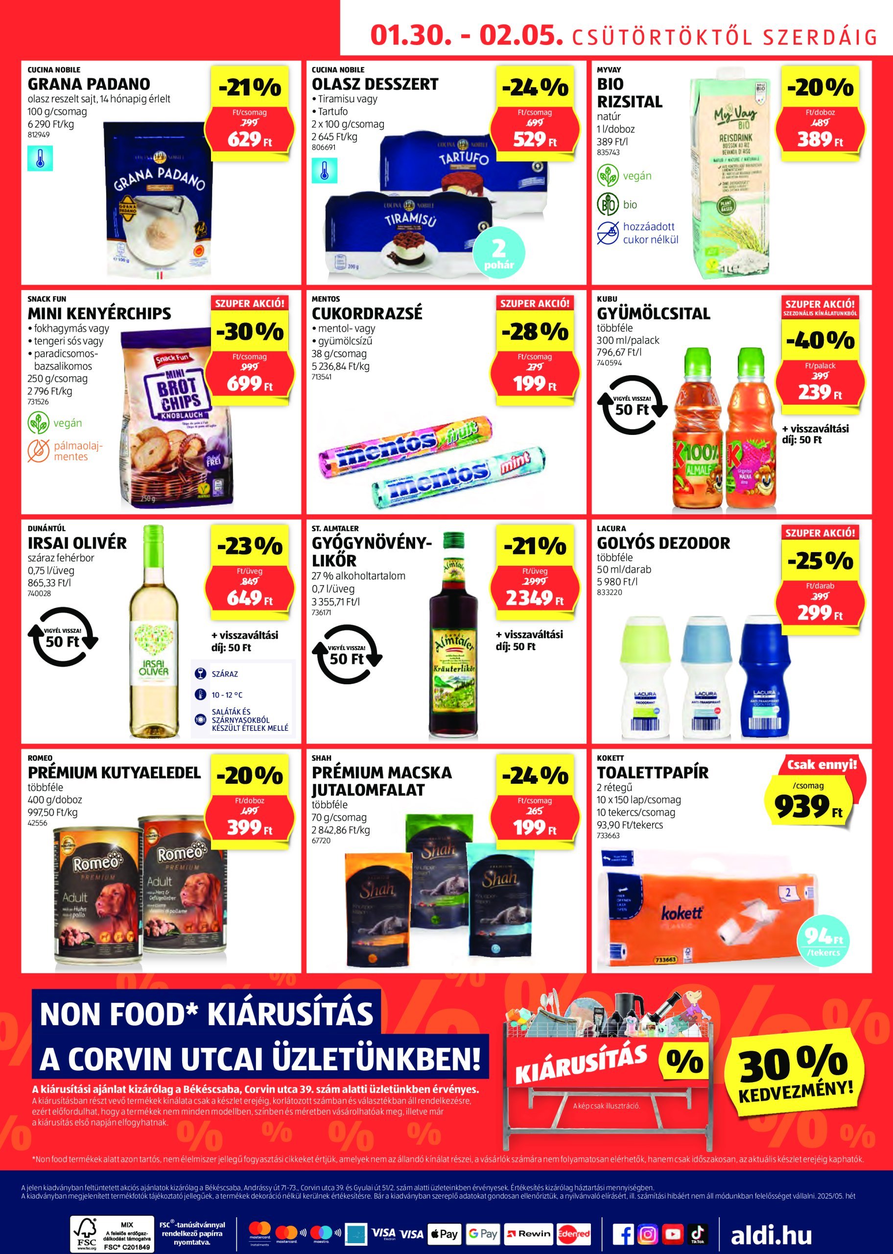 aldi - Aldi - Békéscsaba extra akciós újság, érvényes 01.30. - 02.05. - page: 2