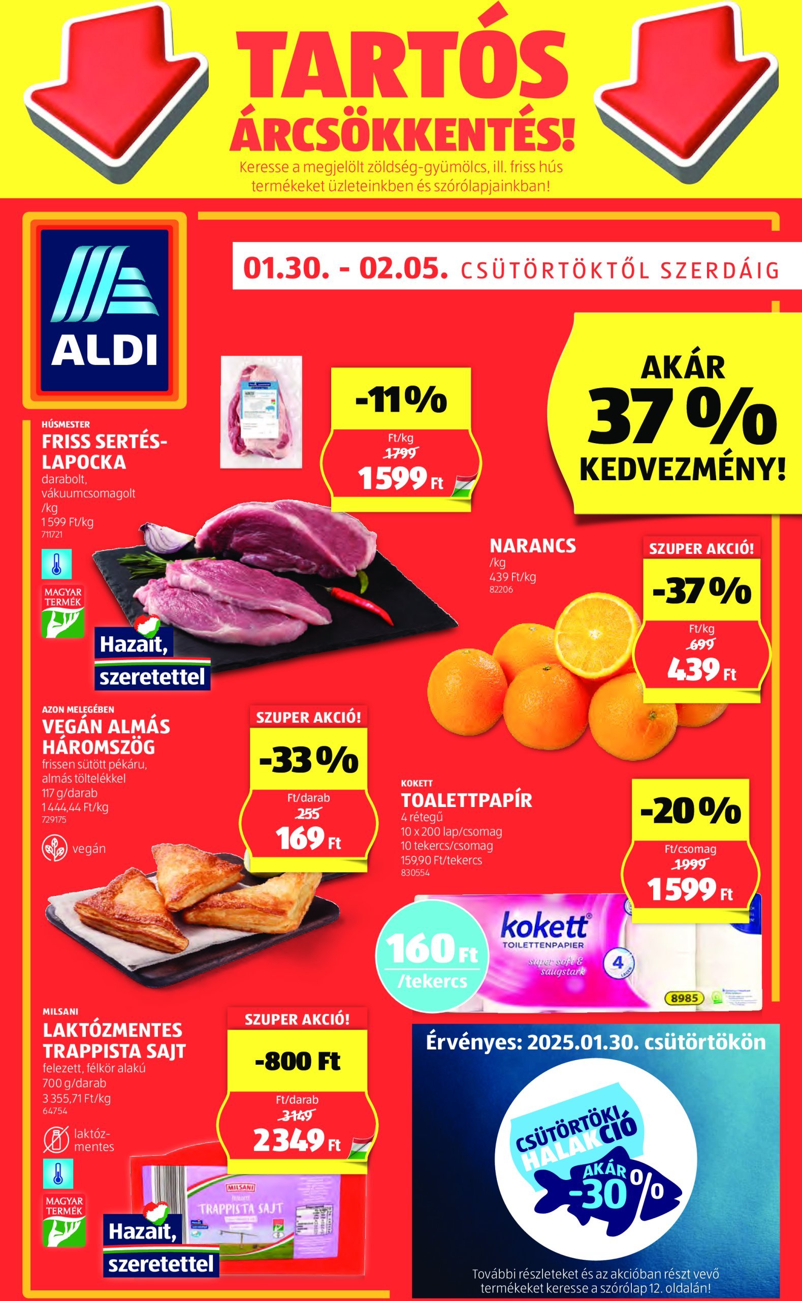 aldi - Aldi akciós újság, érvényes 01.30. - 02.05.