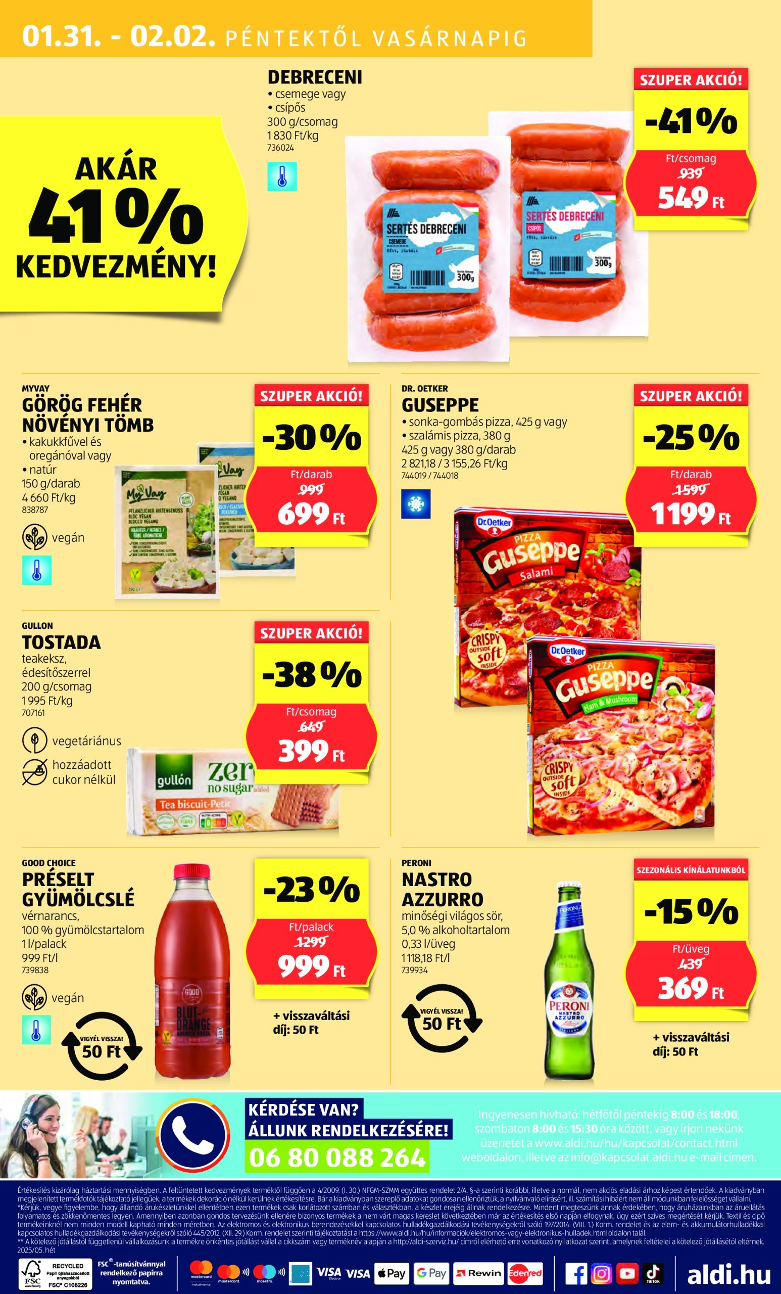 aldi - Aldi akciós újság, érvényes 01.30. - 02.05. - page: 56