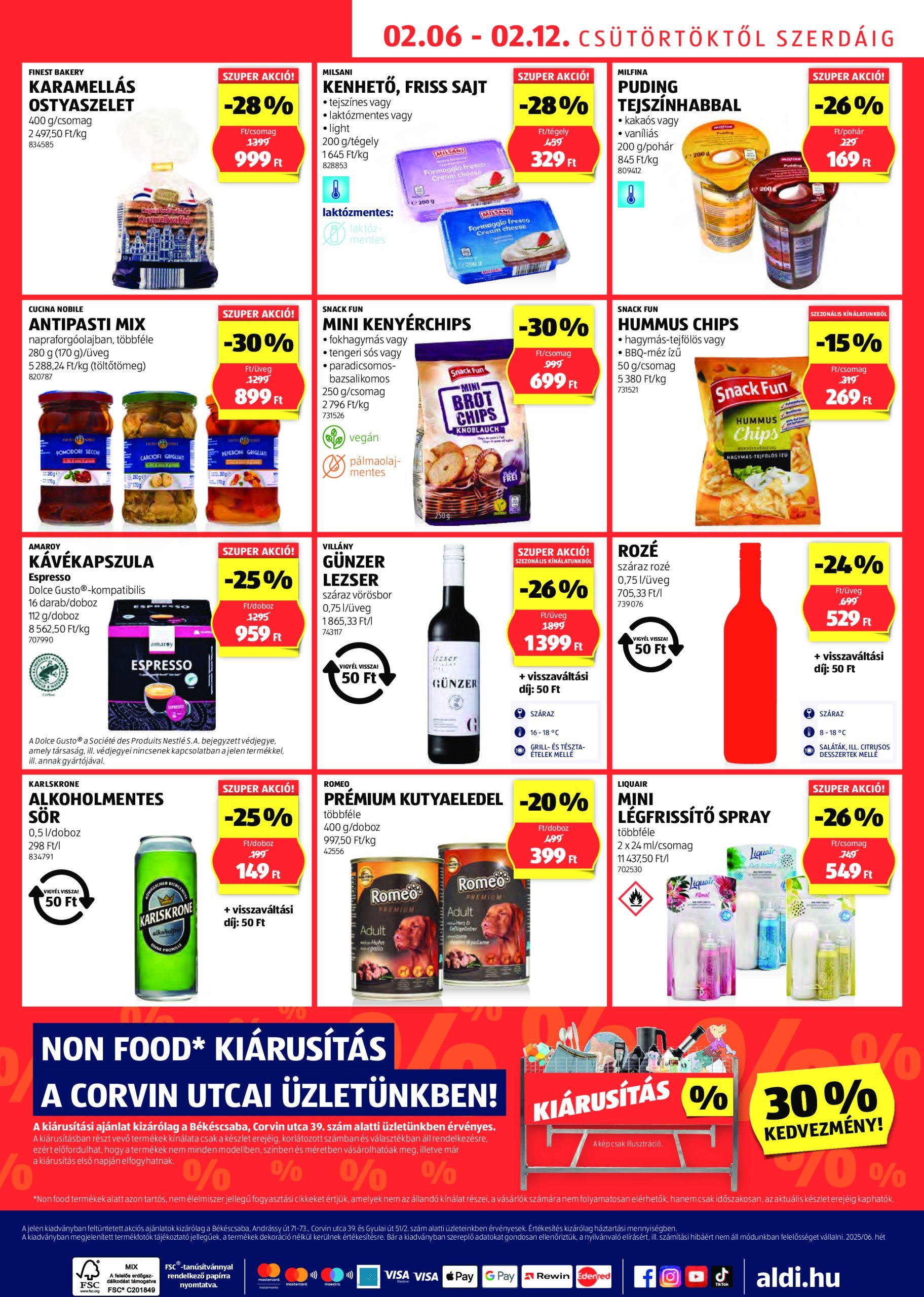 aldi - Aldi - Békéscsaba extra akciós újság, érvényes 02.06. - 02.12. - page: 2