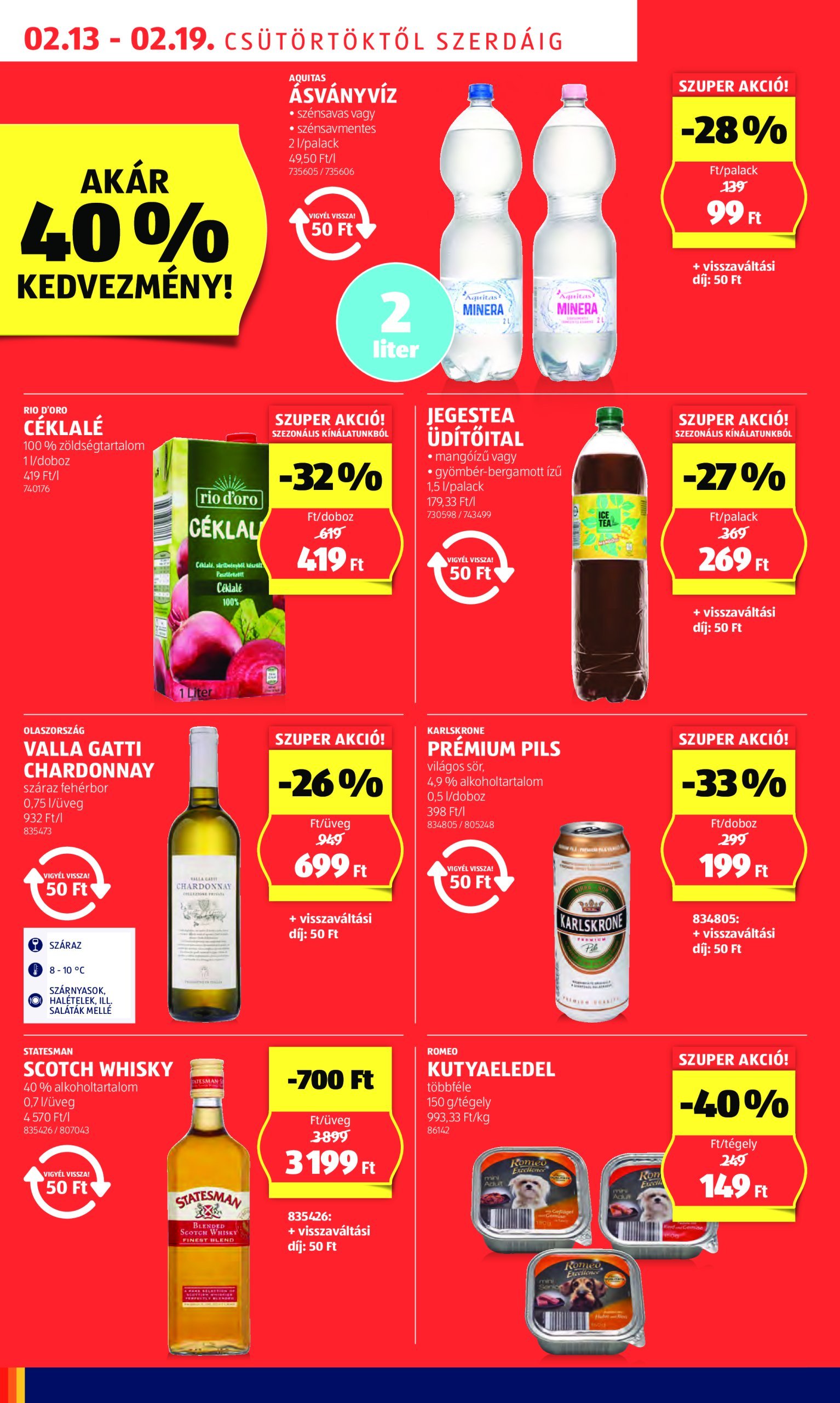 aldi - Aldi akciós újság, érvényes 02.13. - 02.19. - page: 8