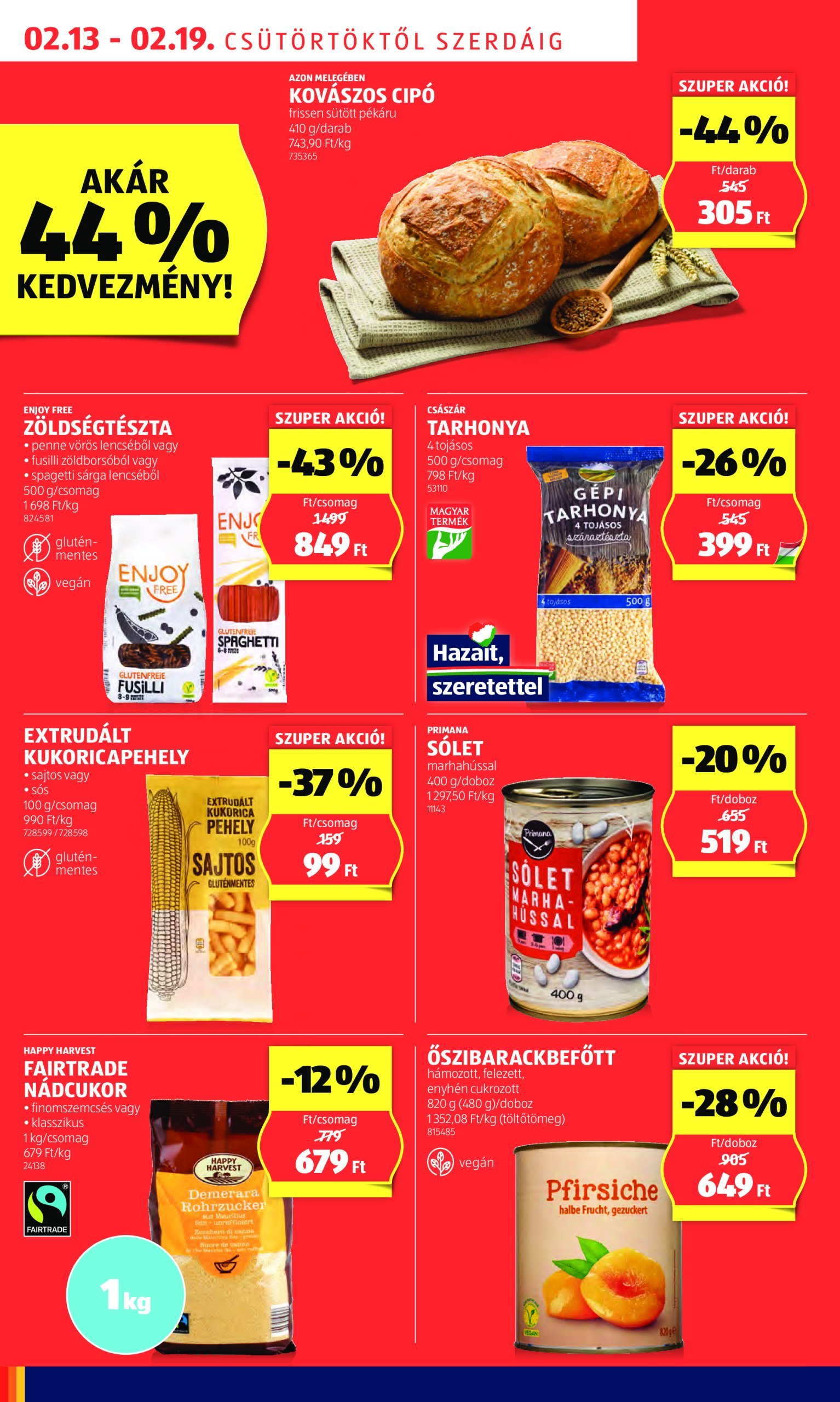 aldi - Aldi akciós újság, érvényes 02.13. - 02.19. - page: 6