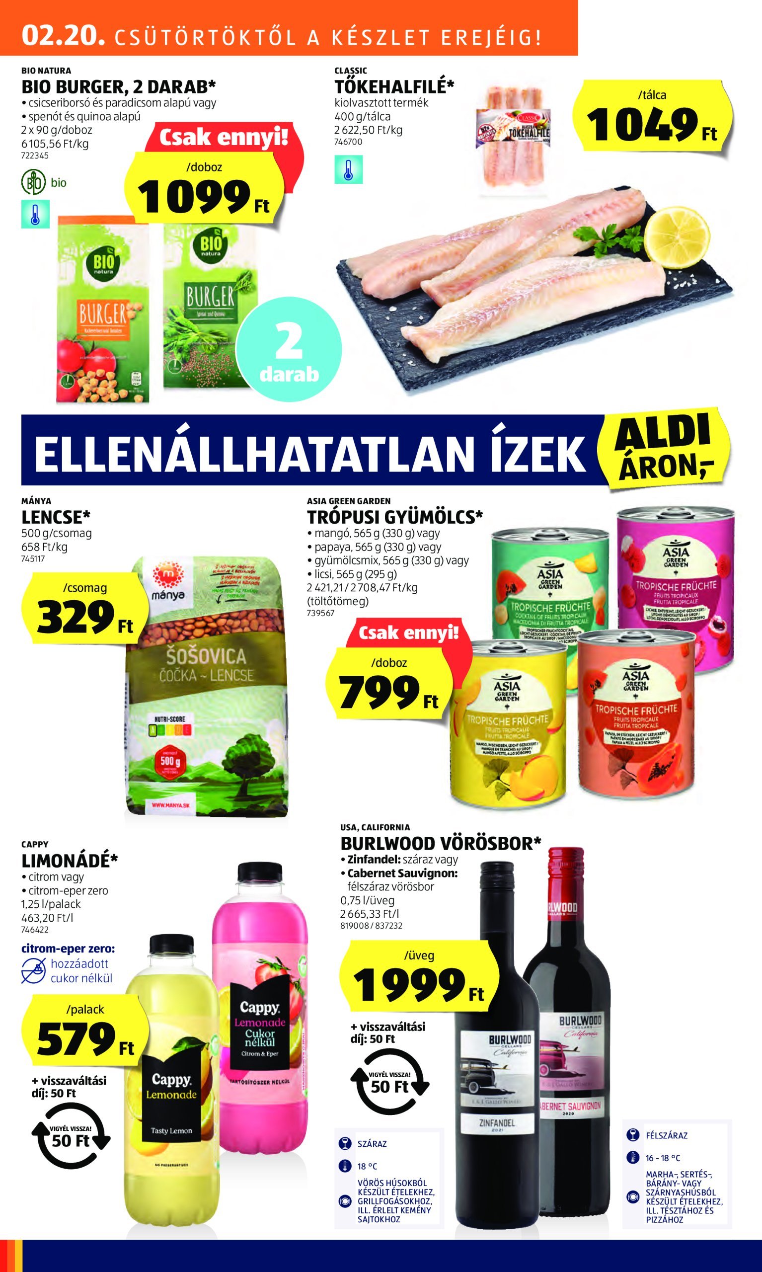 aldi - Aldi akciós újság, érvényes 02.20. - 02.26. - page: 20