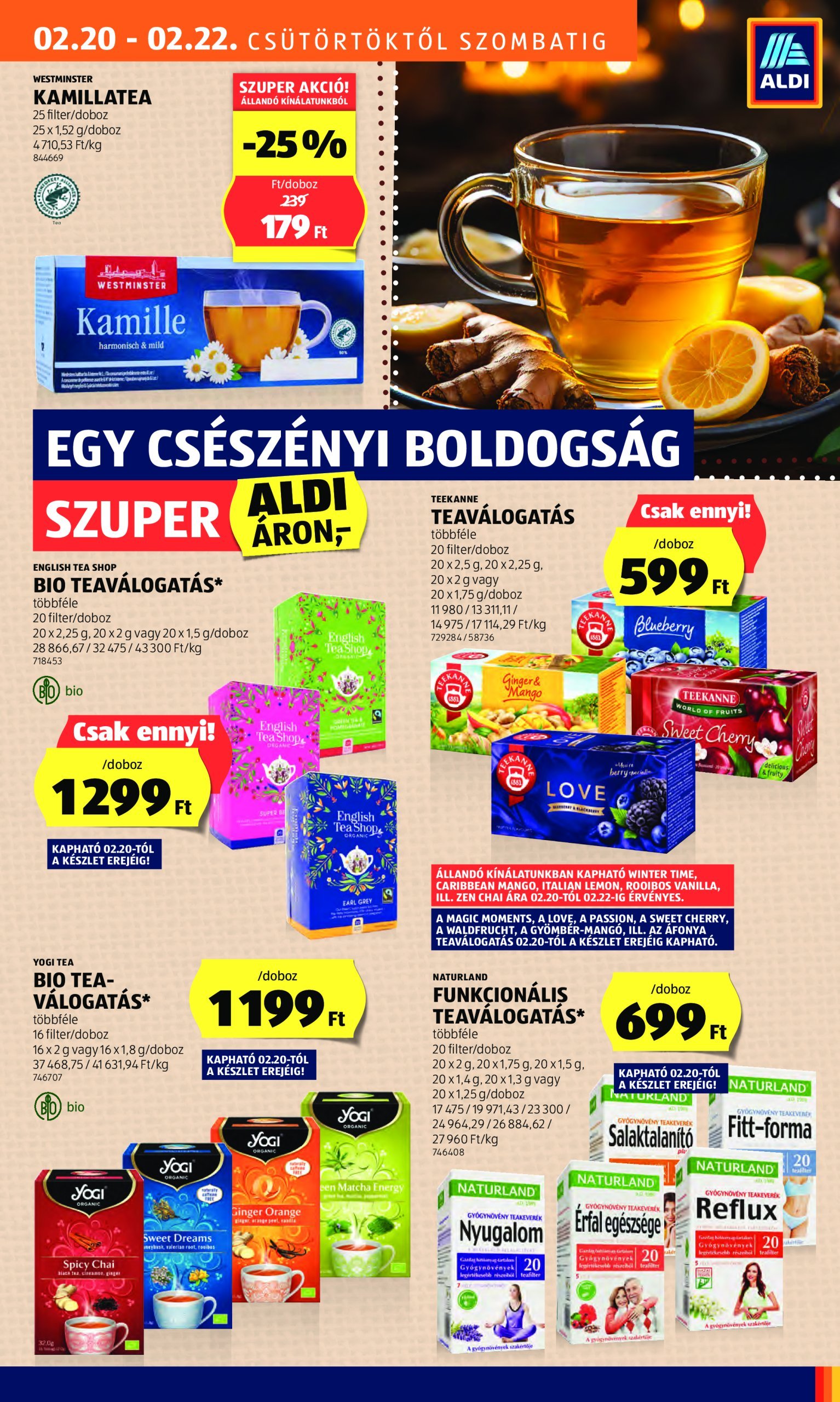 aldi - Aldi akciós újság, érvényes 02.20. - 02.26. - page: 21