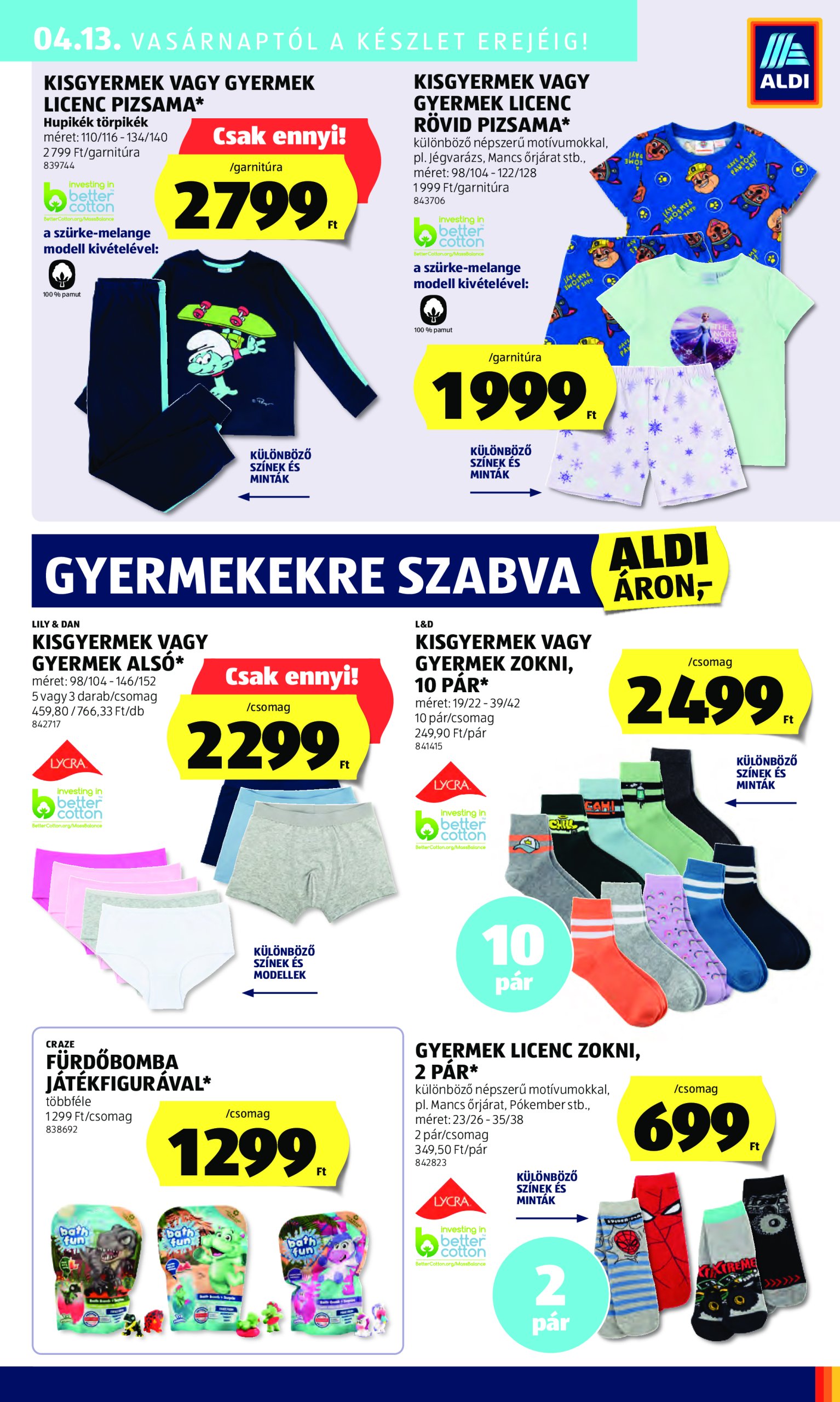 aldi - Aldi - Középső sor termékei akciós újság, érvényes 04.10. - 04.16. - page: 12