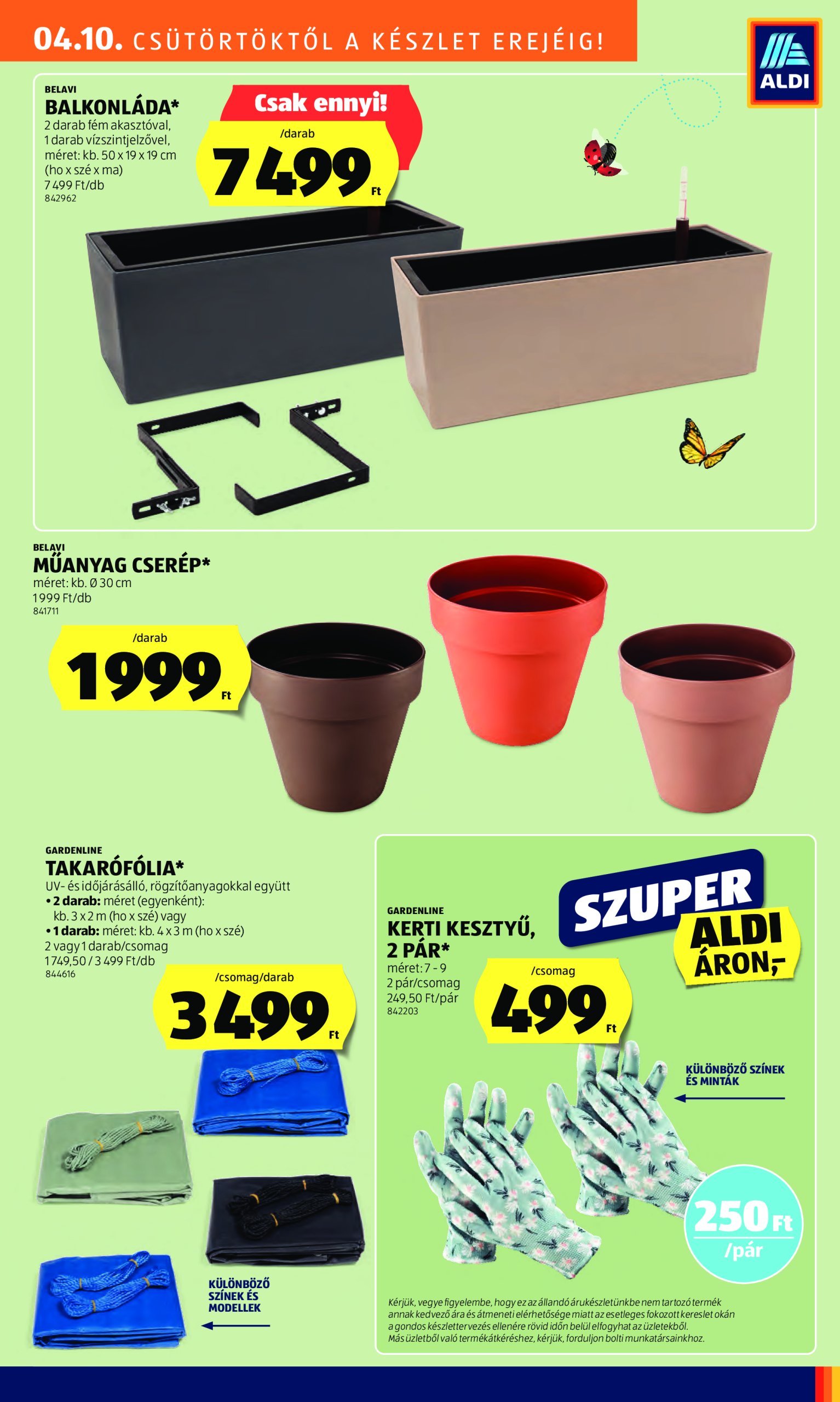 aldi - Aldi - Középső sor termékei akciós újság, érvényes 04.10. - 04.16. - page: 5