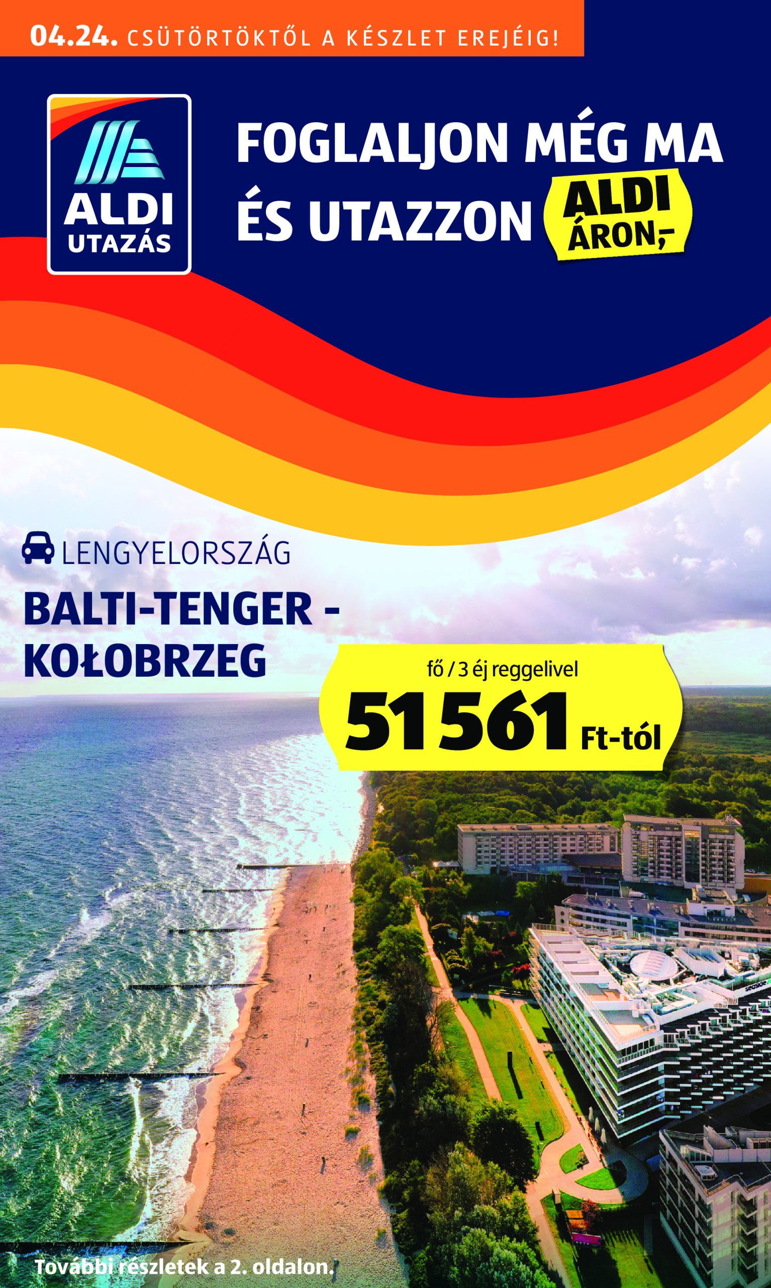 aldi - Aldi - Utazás katalógus akciós újság, érvényes 04.24. - 04.30.