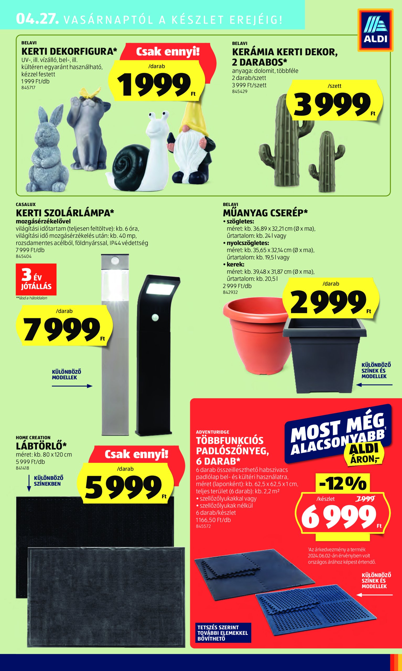 aldi - Aldi akciós újság, érvényes 04.24. - 04.29. - page: 43 aldi - Aldi akciós újság, érvényes 04.24. - 04.29. - page: 43