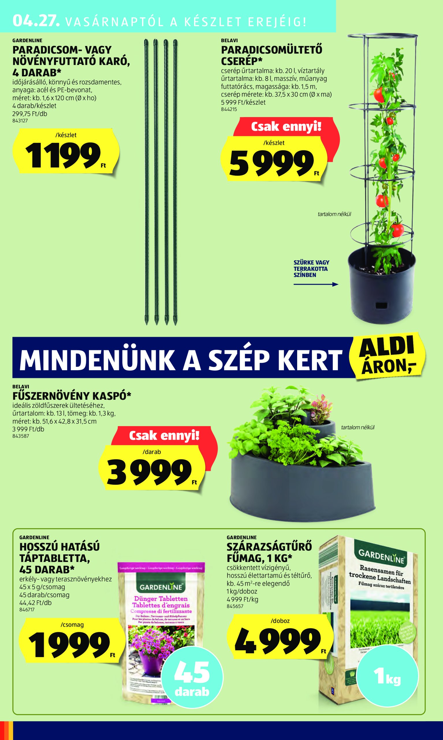 aldi - Aldi akciós újság, érvényes 04.24. - 04.29. - page: 42 aldi - Aldi akciós újság, érvényes 04.24. - 04.29. - page: 42