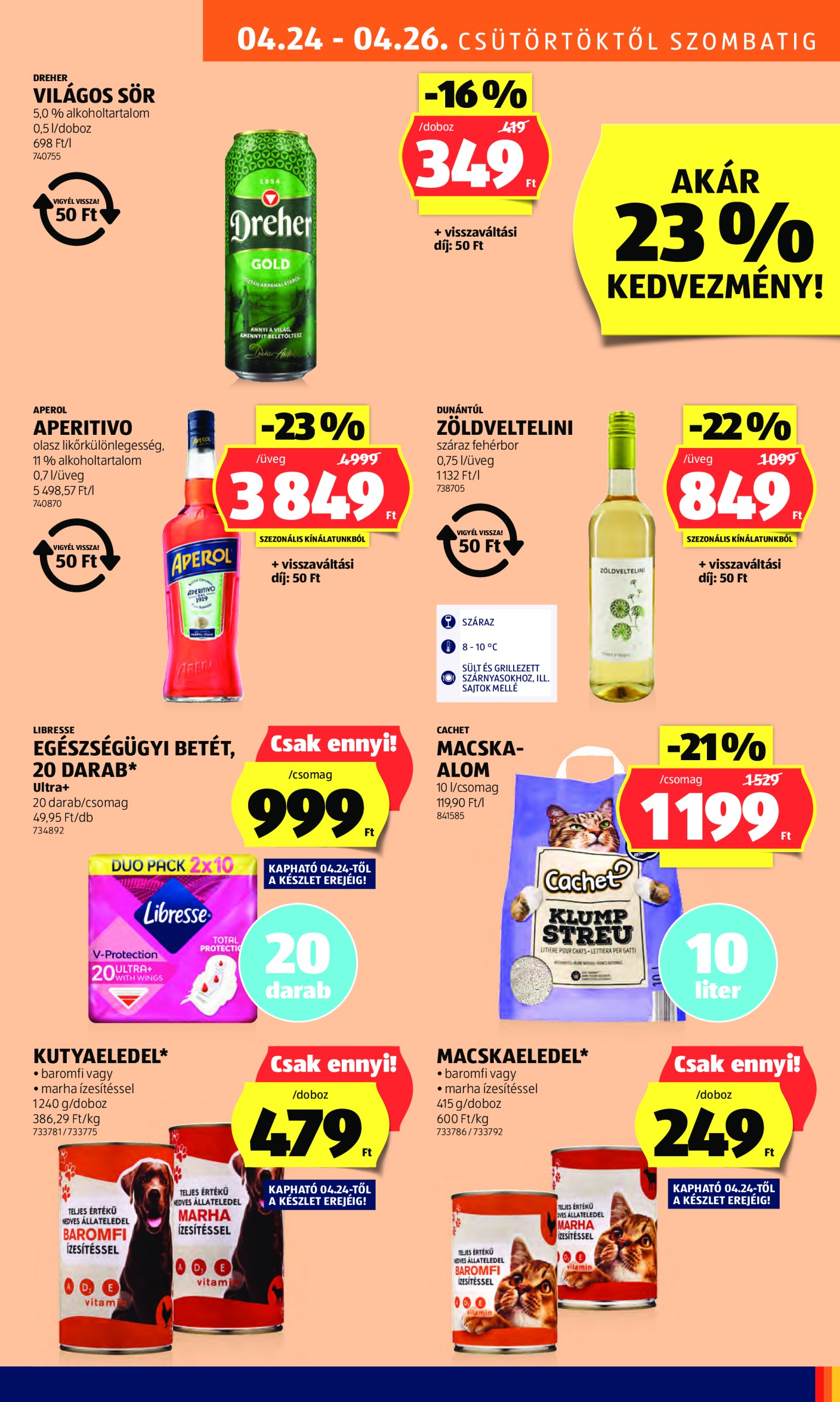 aldi - Aldi akciós újság, érvényes 04.24. - 04.29. - page: 13 aldi - Aldi akciós újság, érvényes 04.24. - 04.29. - page: 13