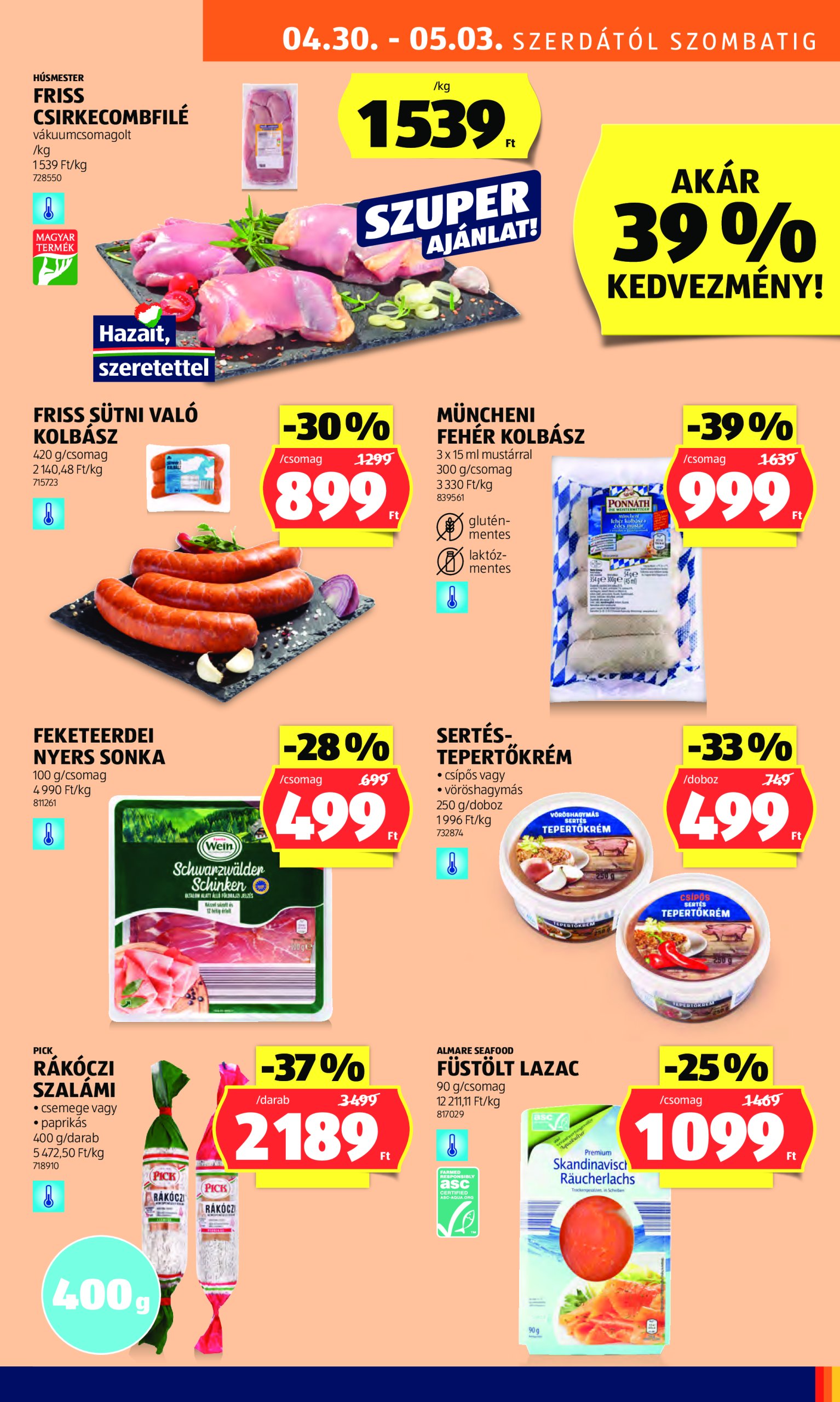 aldi - Aldi akciós újság, érvényes 04.30. - 05.07. - page: 7 aldi - Aldi akciós újság, érvényes 04.30. - 05.07. - page: 7