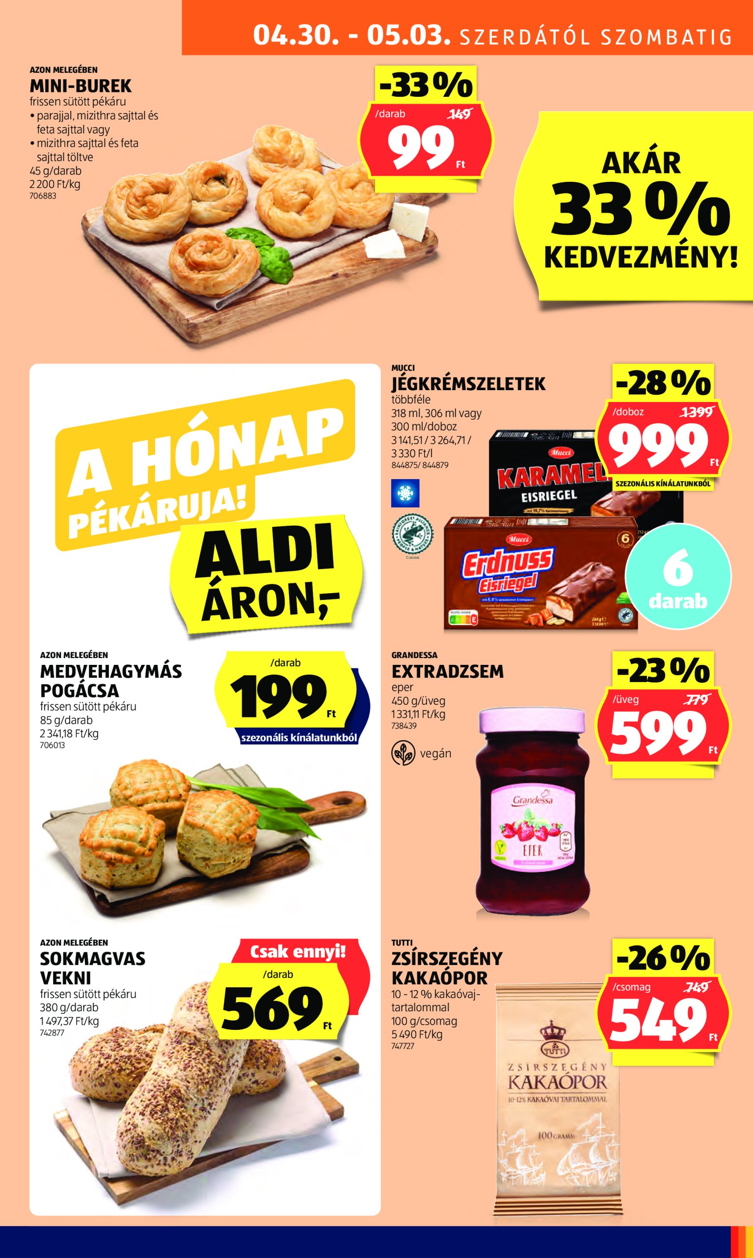 aldi - Aldi akciós újság, érvényes 04.30. - 05.07. - page: 9 aldi - Aldi akciós újság, érvényes 04.30. - 05.07. - page: 9