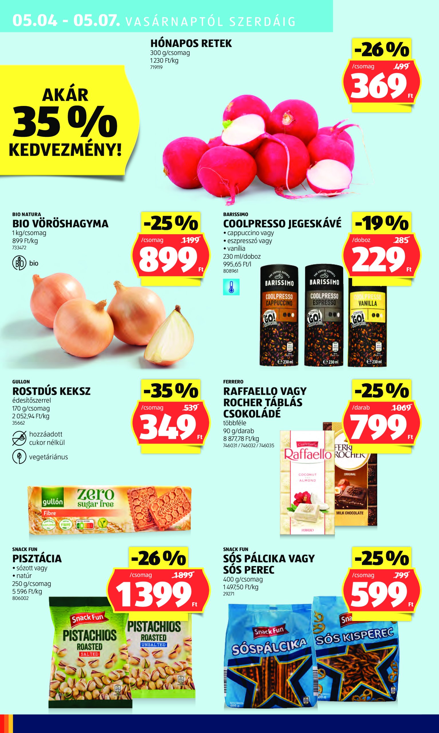 aldi - Aldi akciós újság, érvényes 04.30. - 05.07. - page: 24 aldi - Aldi akciós újság, érvényes 04.30. - 05.07. - page: 24