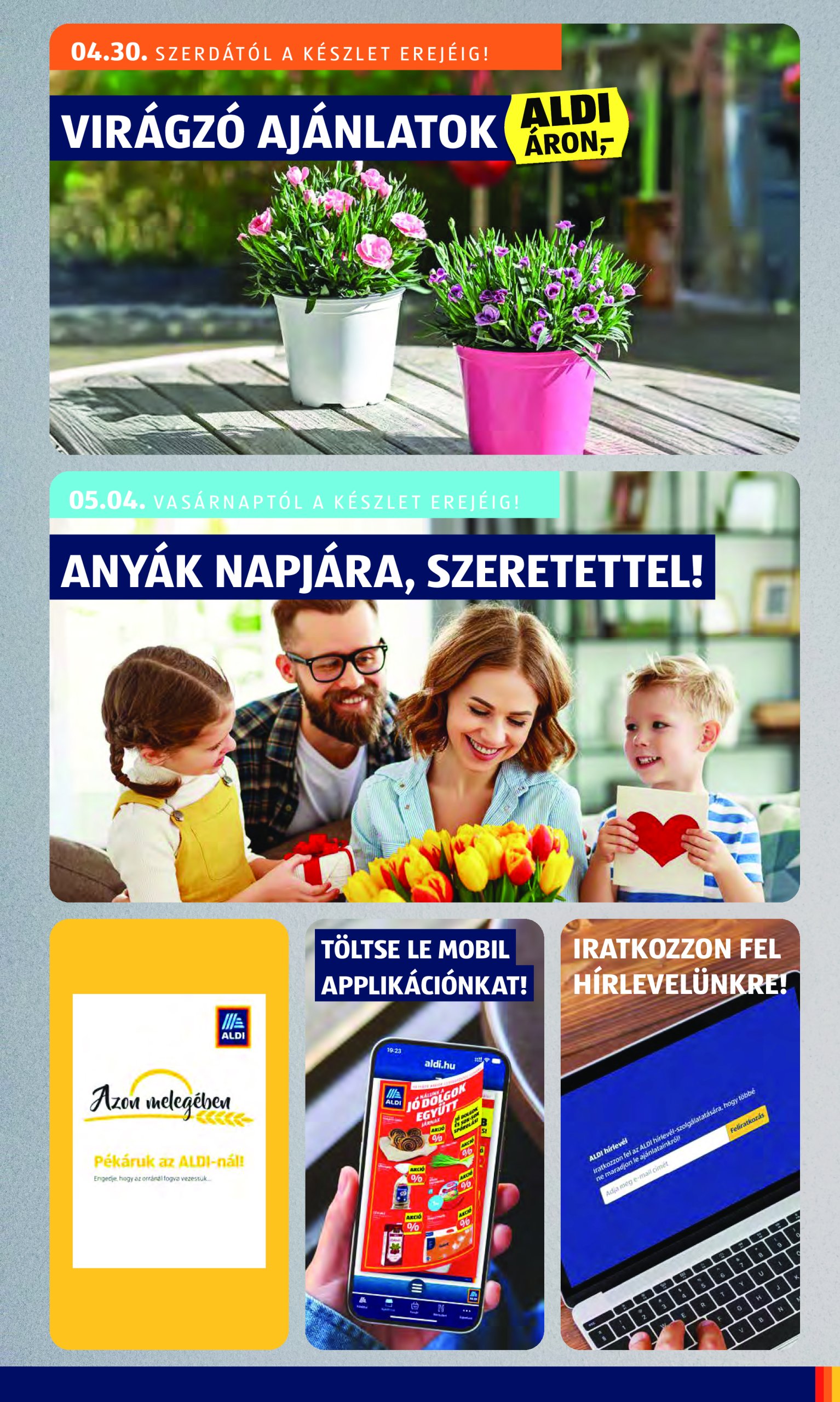 aldi - Aldi akciós újság, érvényes 04.30. - 05.07. - page: 3 aldi - Aldi akciós újság, érvényes 04.30. - 05.07. - page: 3
