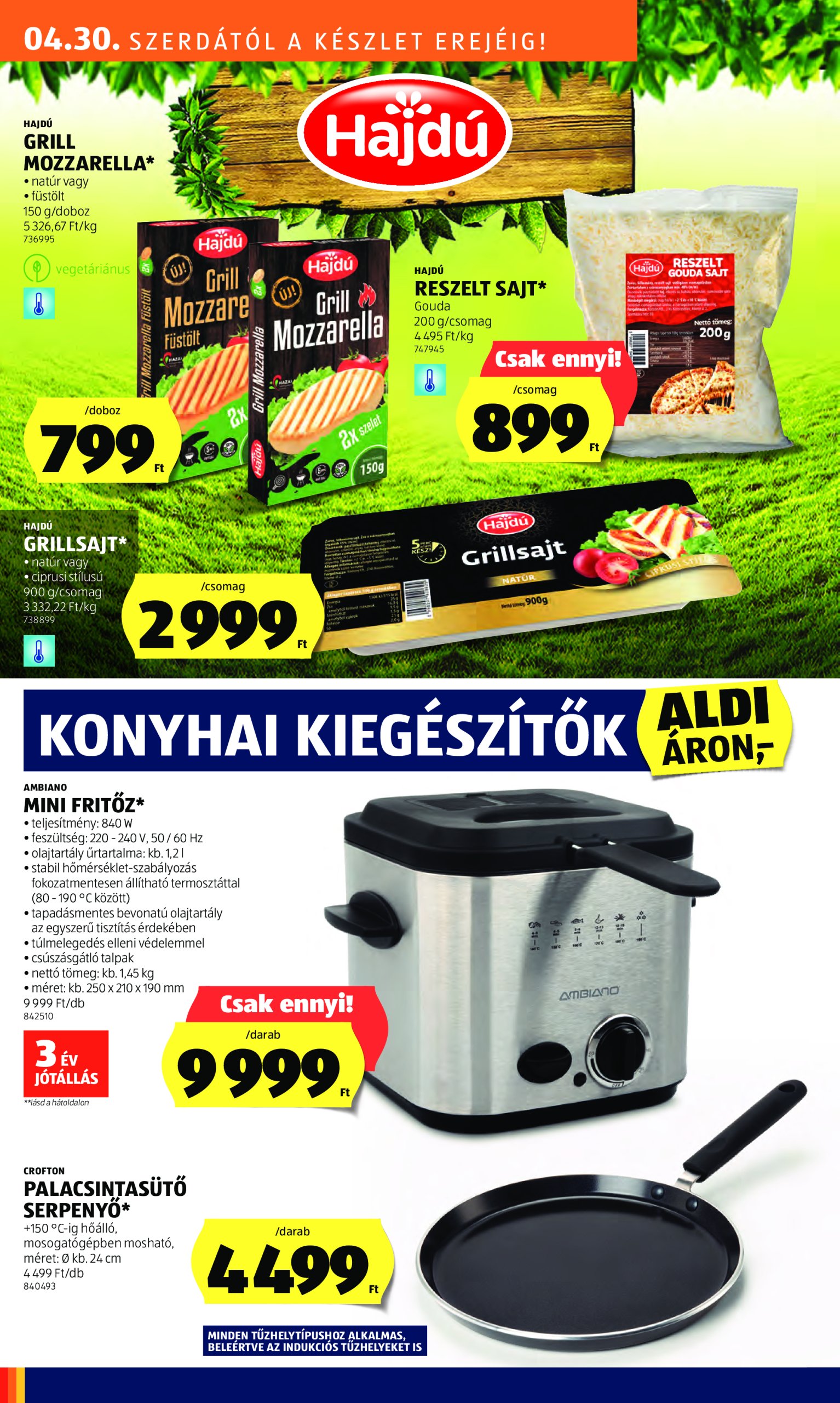 aldi - Aldi - Középső sor termékei akciós újság, érvényes 04.30. - 05.07. - page: 2