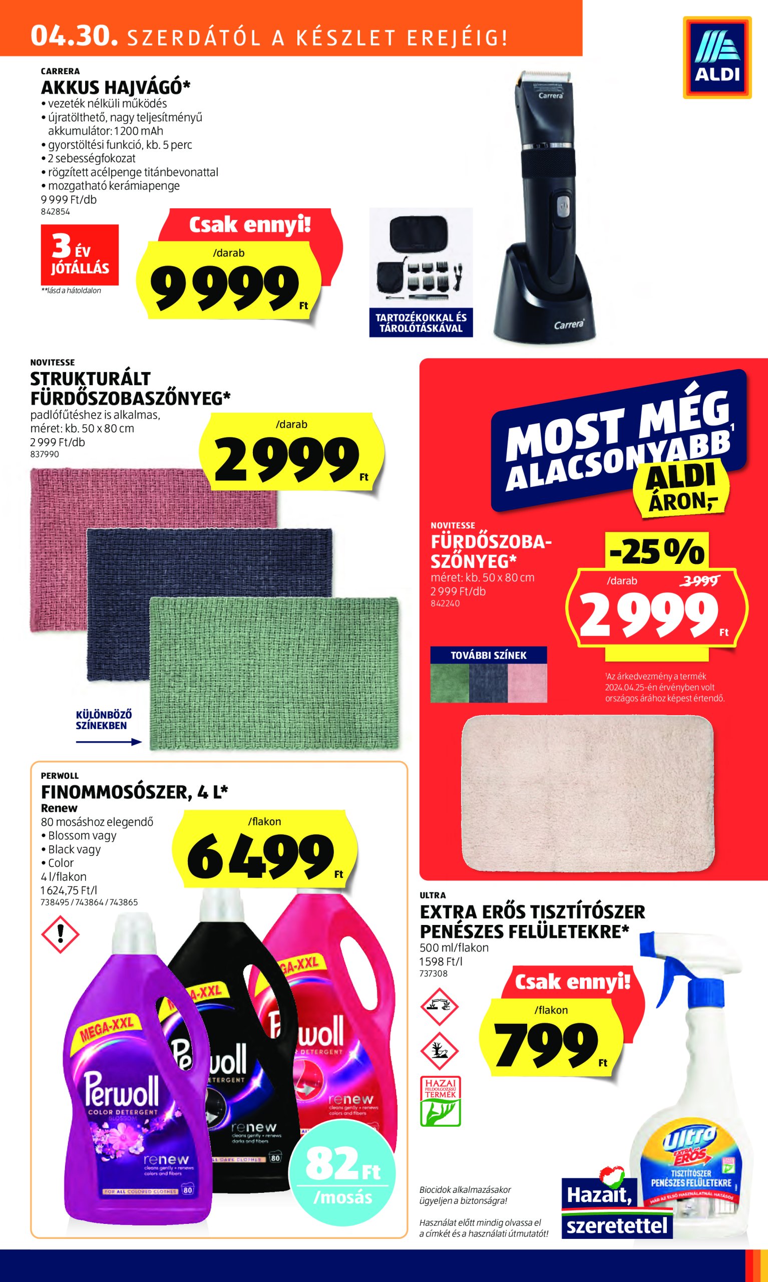 aldi - Aldi - Középső sor termékei akciós újság, érvényes 04.30. - 05.07. - page: 5