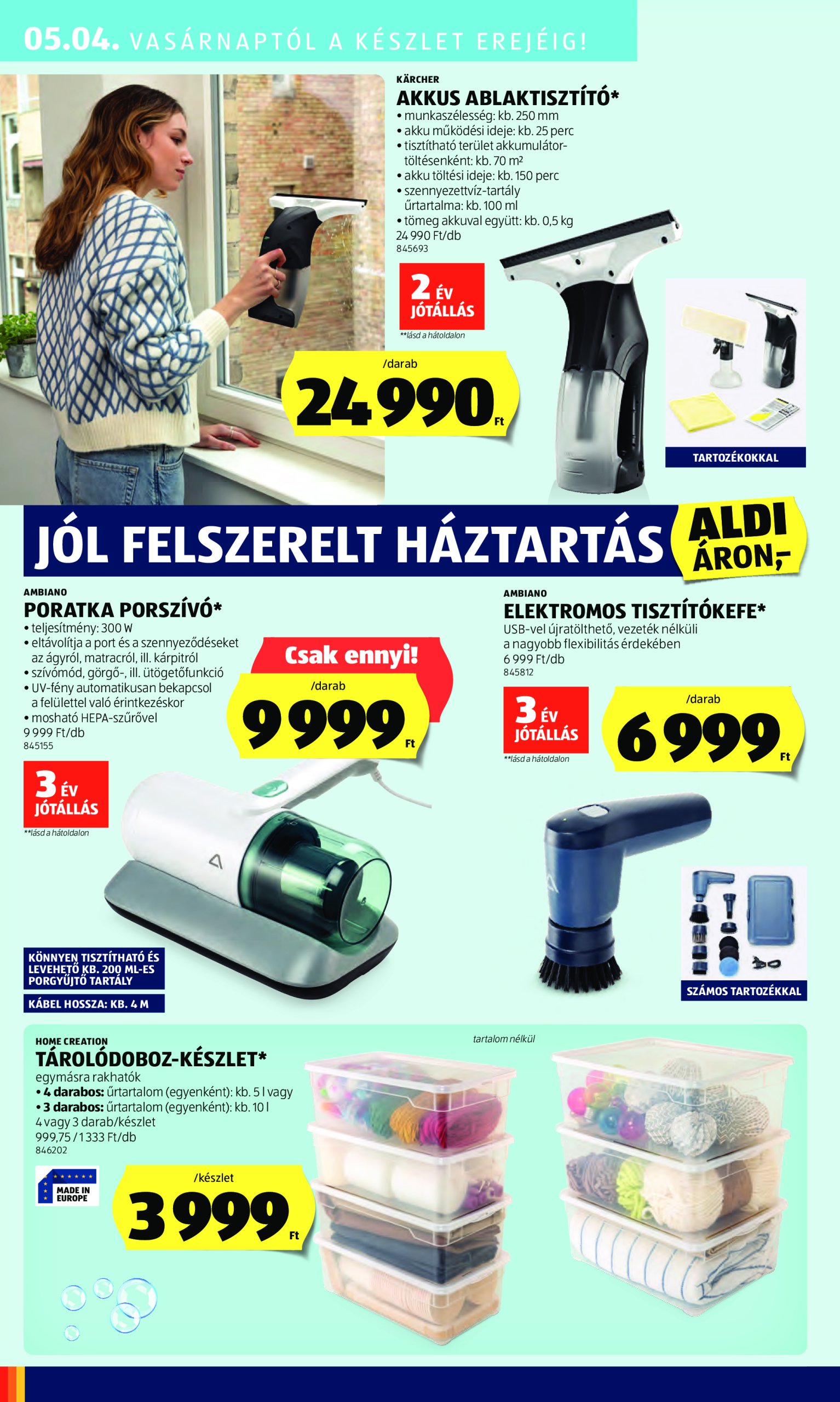 aldi - Aldi - Középső sor termékei akciós újság, érvényes 04.30. - 05.07. - page: 16