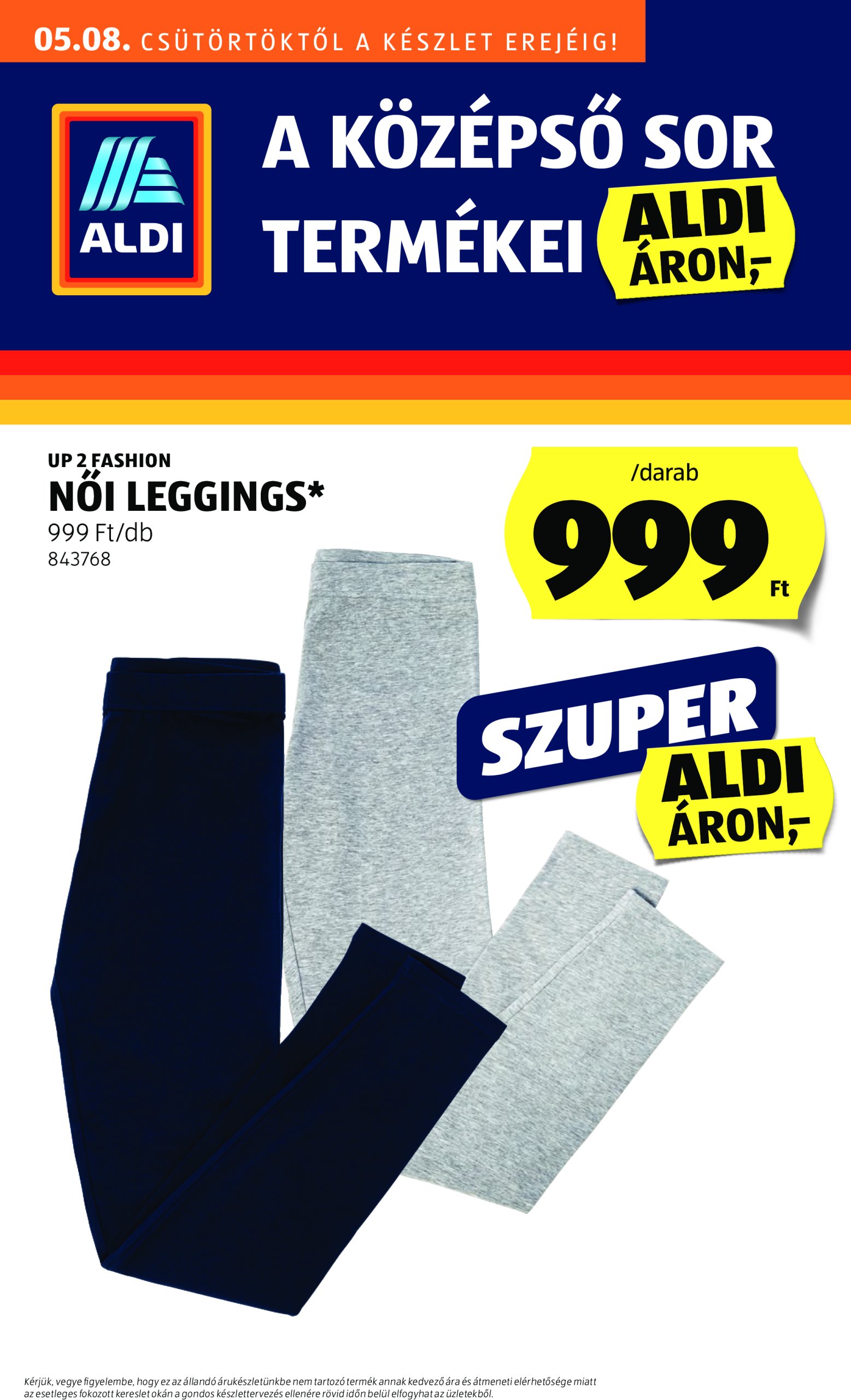 aldi - Aldi - Középső sor termékei akciós újság, érvényes 05.08. - 05.14.