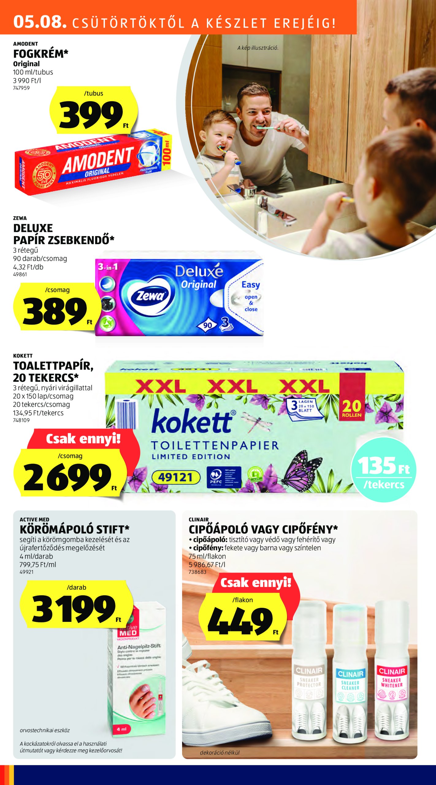 aldi - Aldi - Középső sor termékei akciós újság, érvényes 05.08. - 05.14. - page: 6