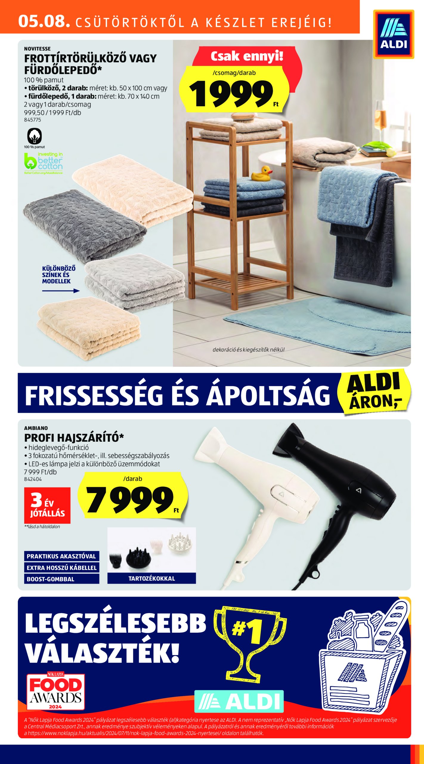 aldi - Aldi - Középső sor termékei akciós újság, érvényes 05.08. - 05.14. - page: 5