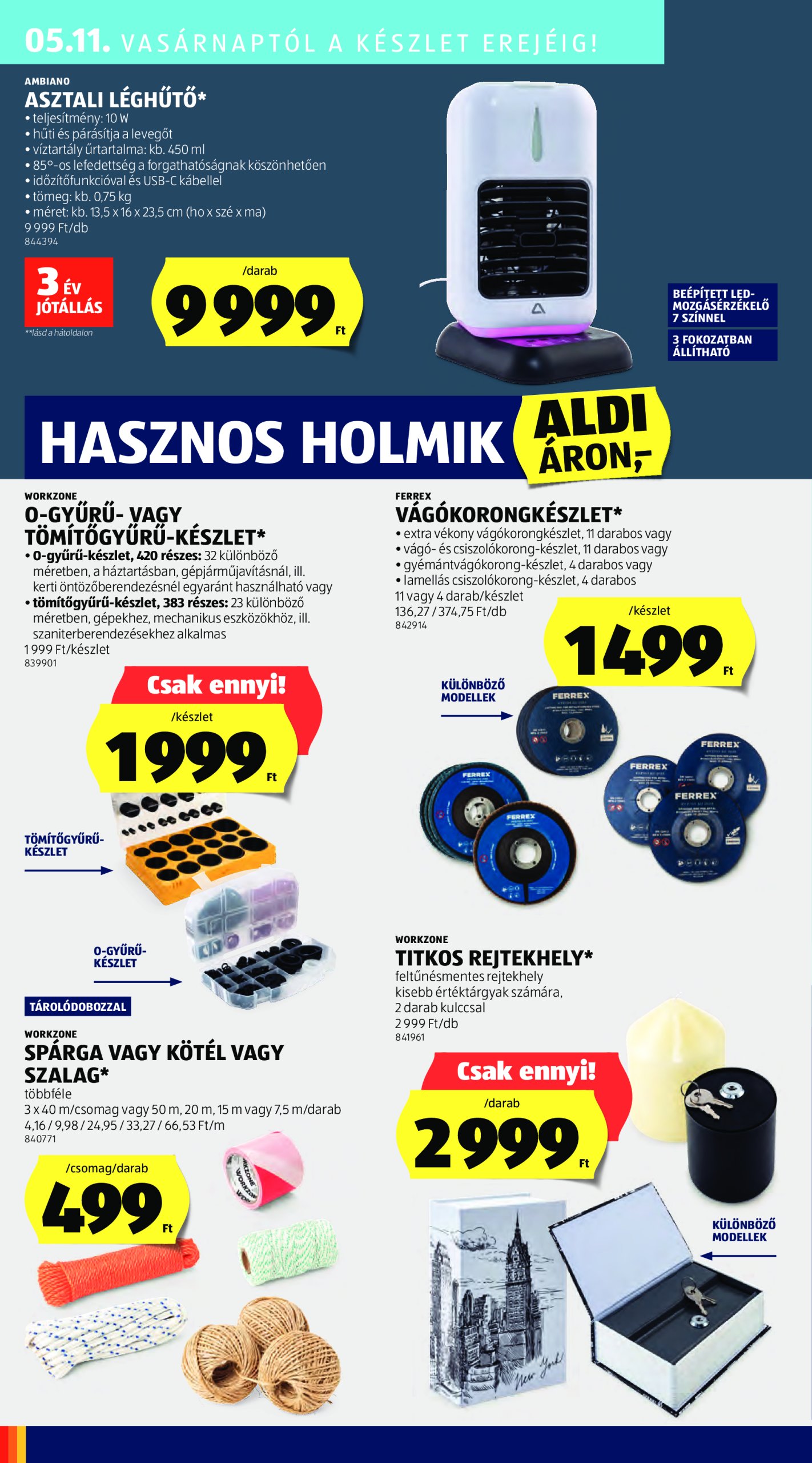 aldi - Aldi - Középső sor termékei akciós újság, érvényes 05.08. - 05.14. - page: 16