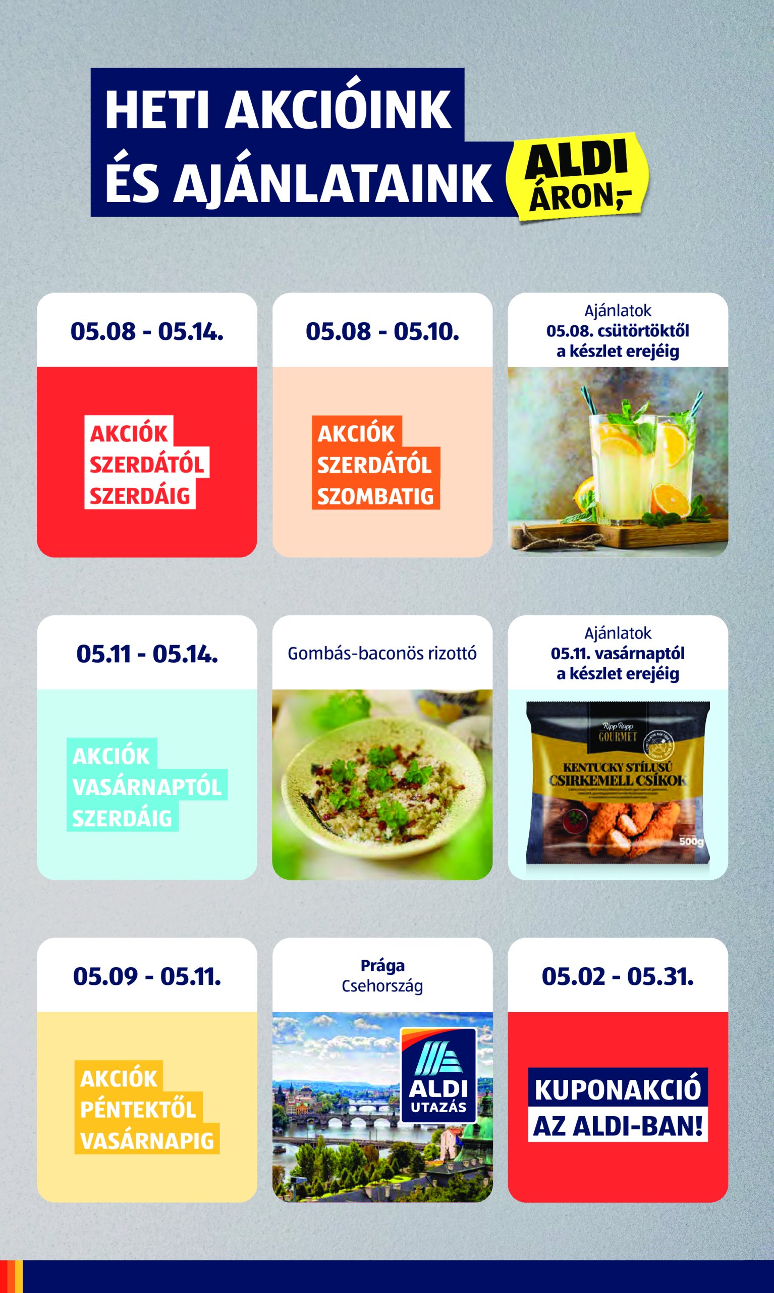 aldi - Aldi akciós újság, érvényes 05.08. - 05.14. - page: 2 aldi - Aldi akciós újság, érvényes 05.08. - 05.14. - page: 2