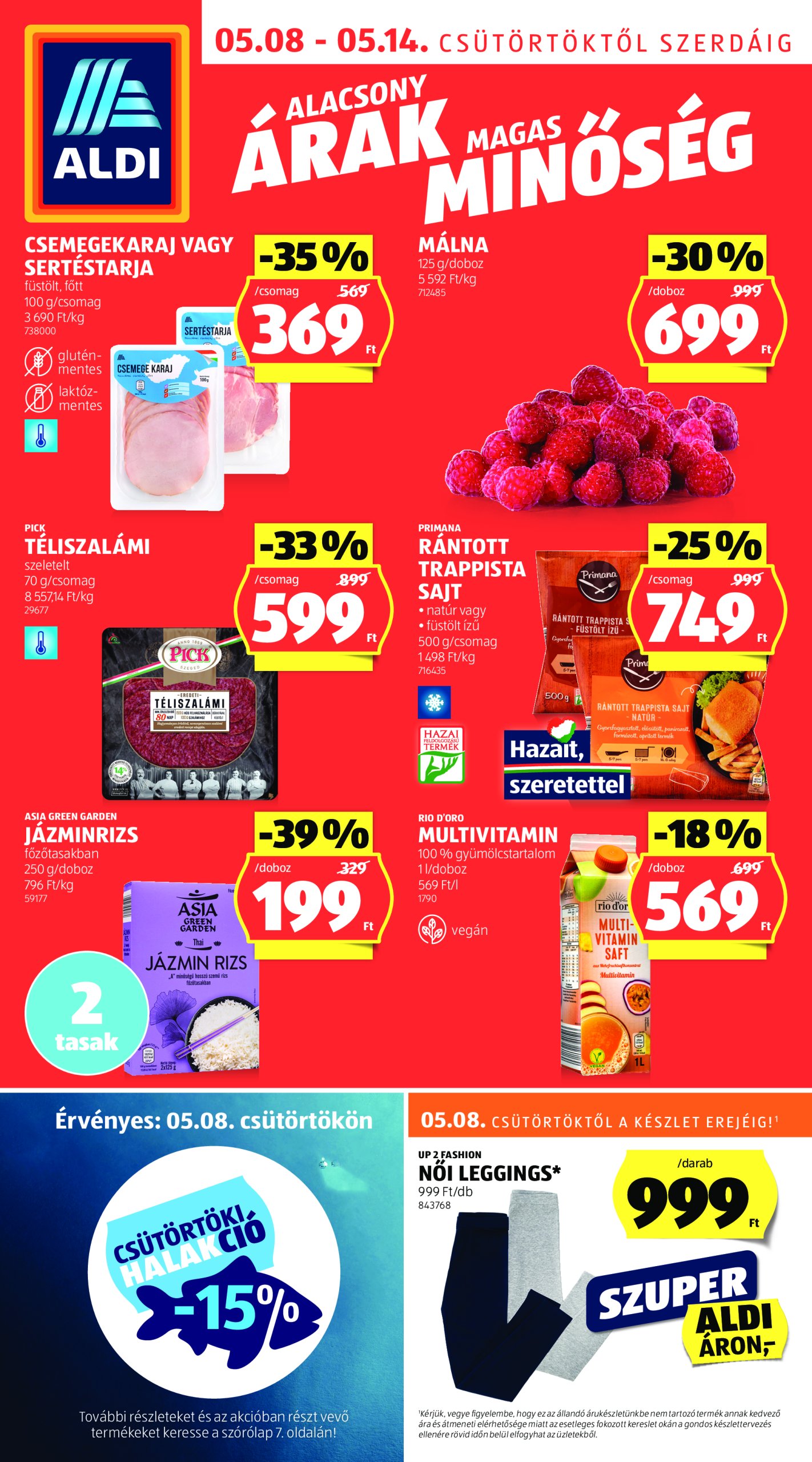 aldi - Aldi akciós újság, érvényes 05.08. - 05.14.
